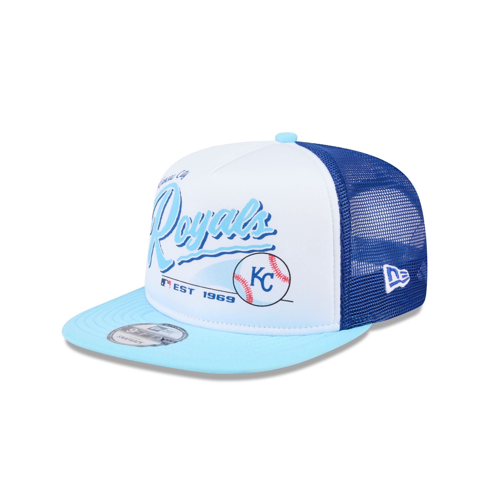 new era Retro Script 9FIFTY A-Frame Trucker