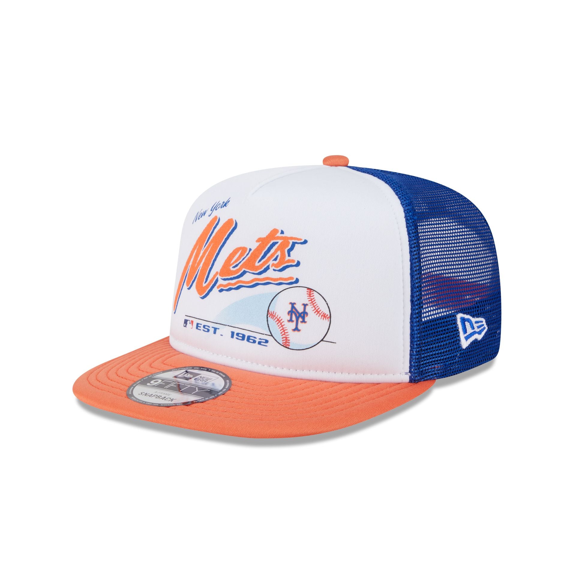 new era Retro Script 9FIFTY A-Frame Trucker