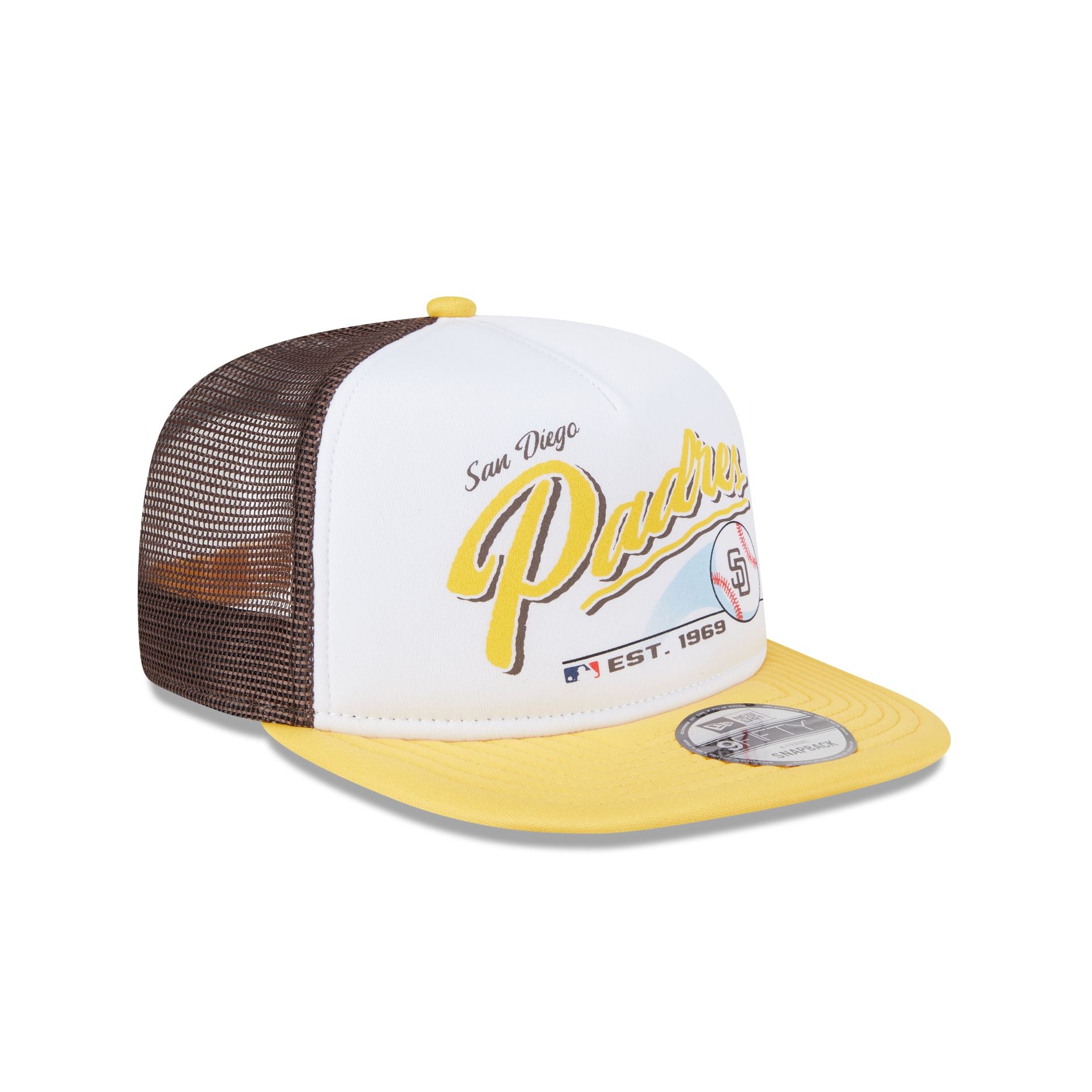 New Era Retro Script 9FIFTY A-Frame Trucker