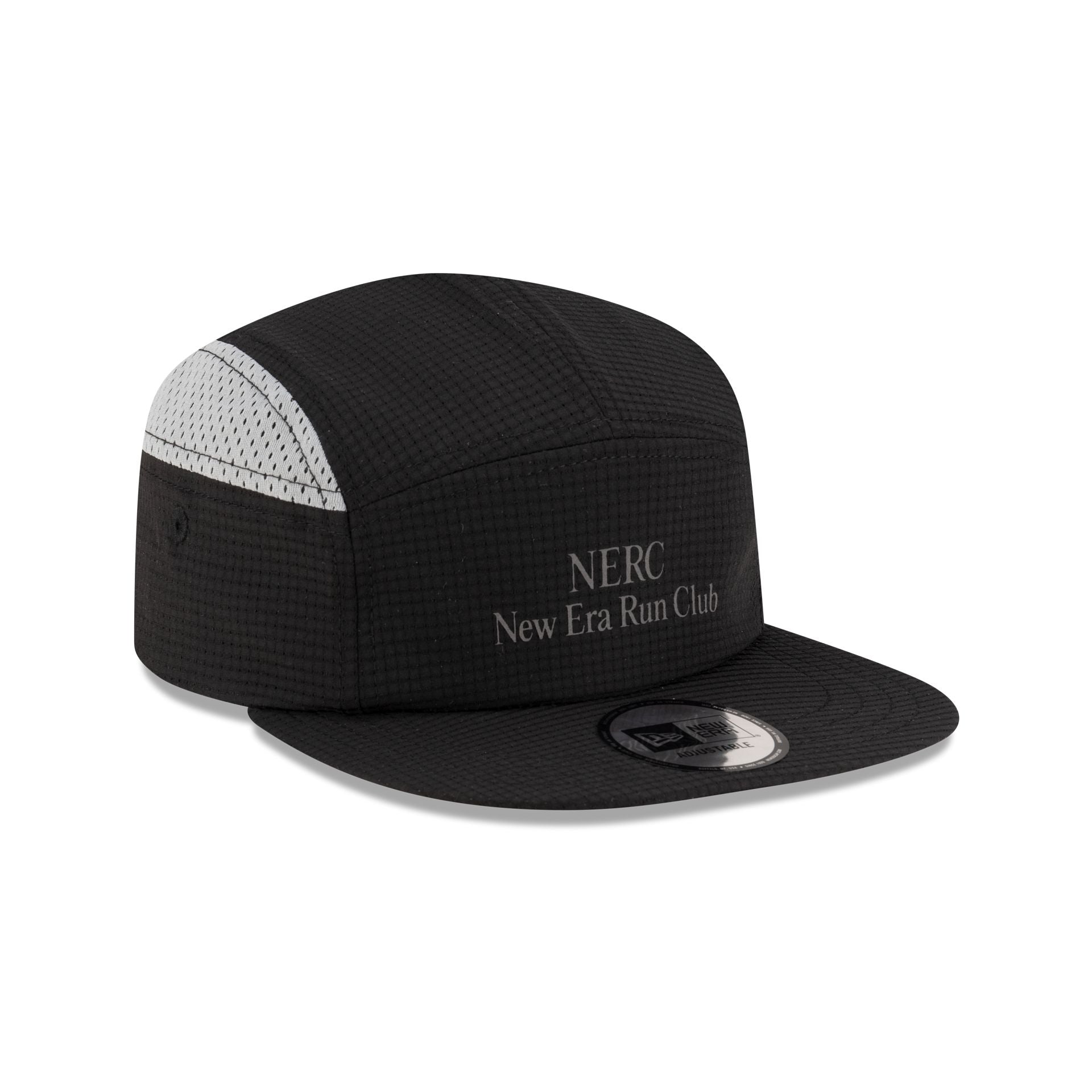 New Era Run Club Black Camper Strapback