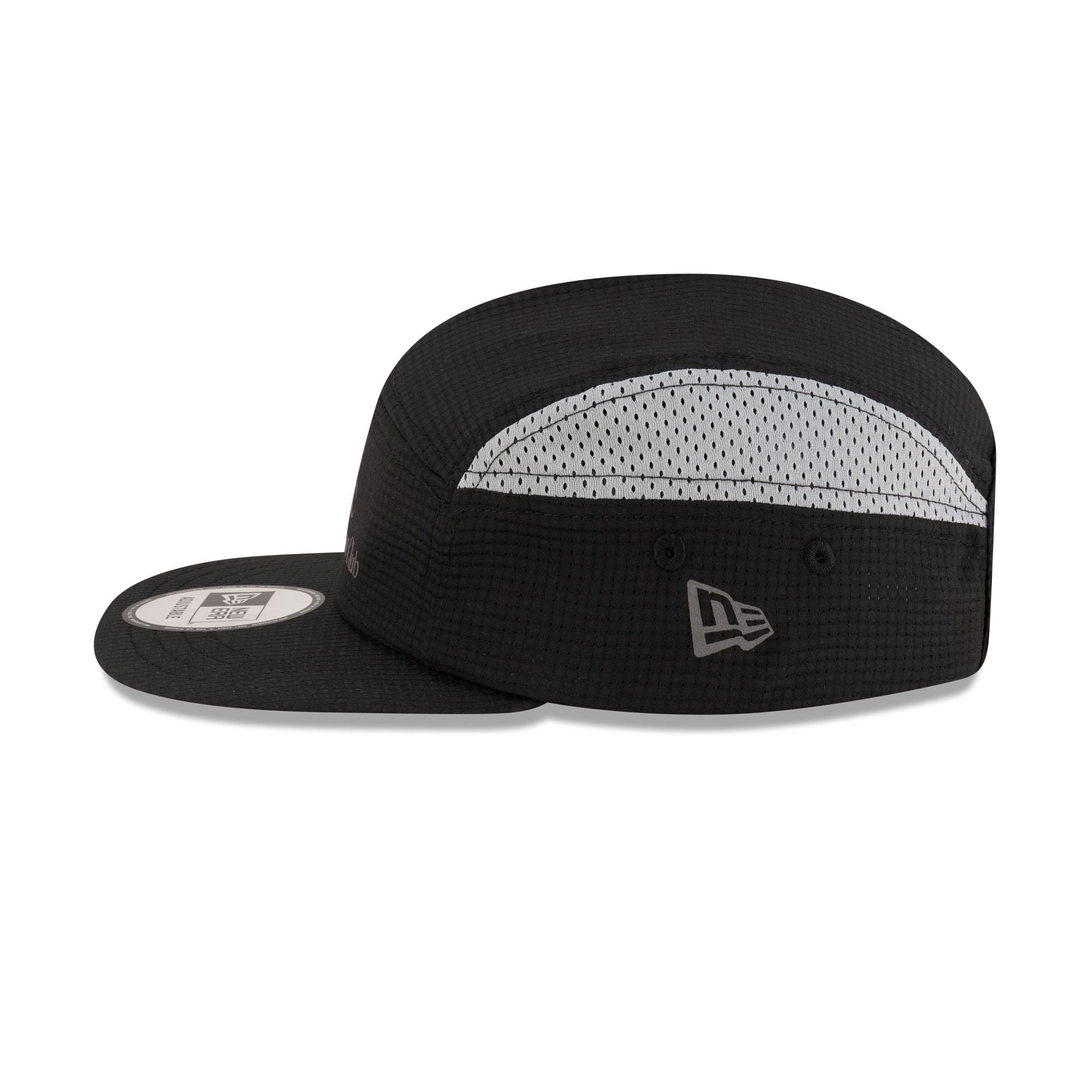 New Era Run Club Black Camper Strapback