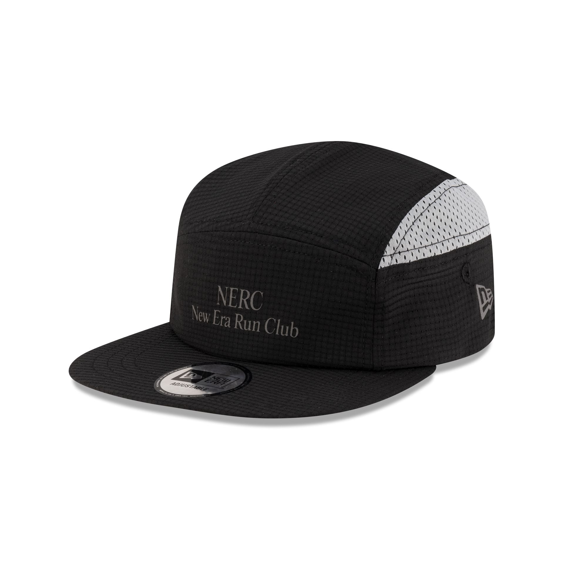 new era Run Club Black Camper Strapback