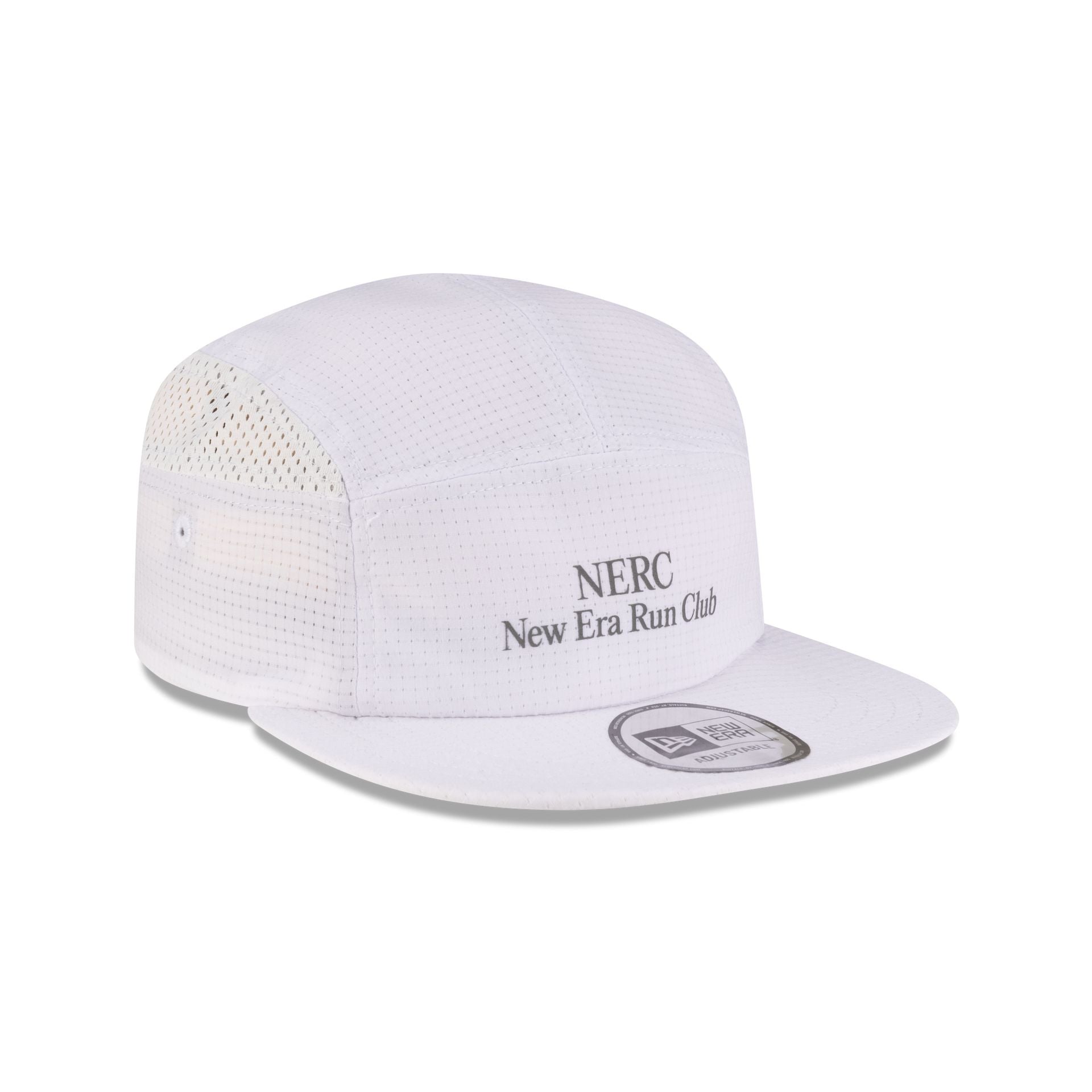 New Era Run Club White Camper Strapback