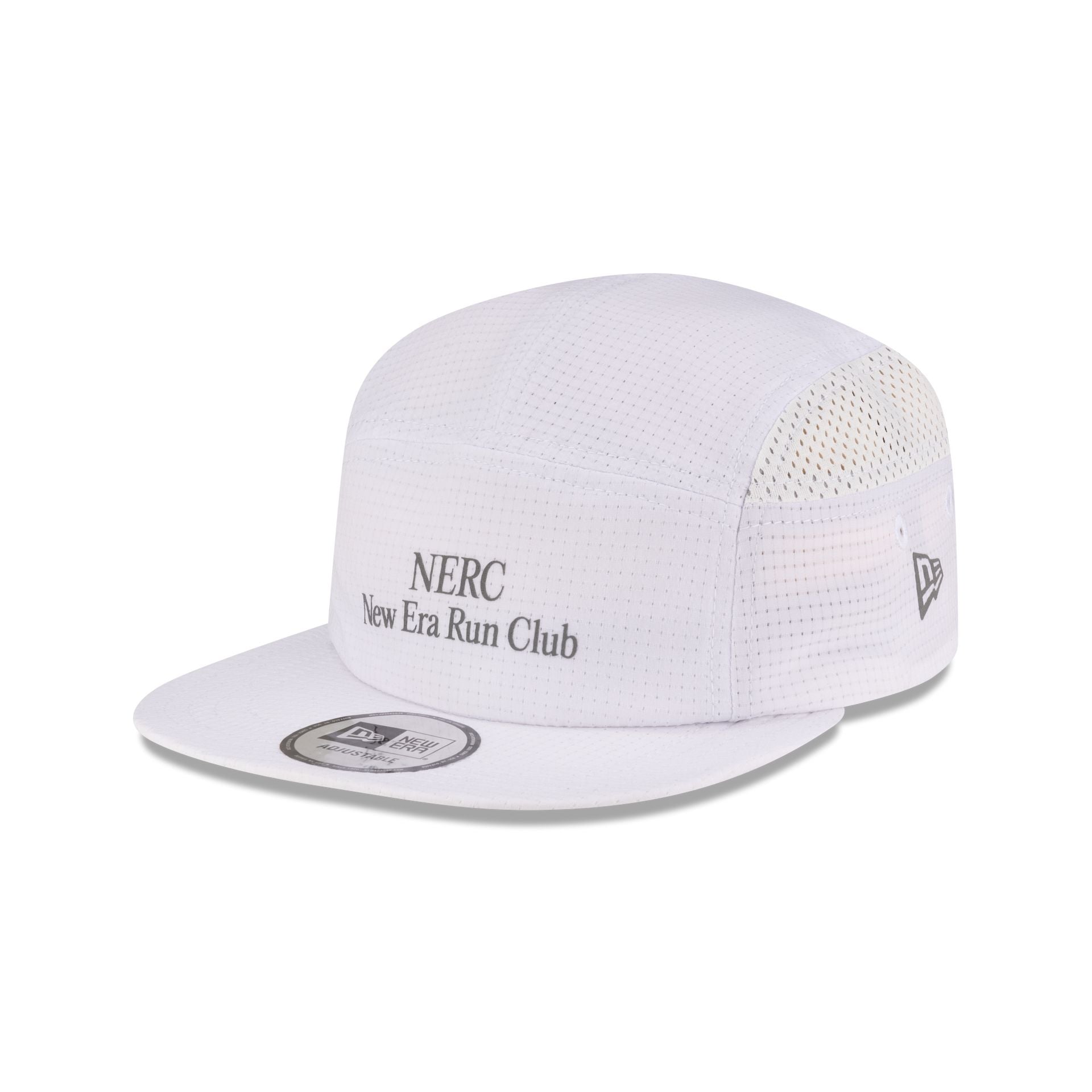 new era Run Club White Camper Strapback