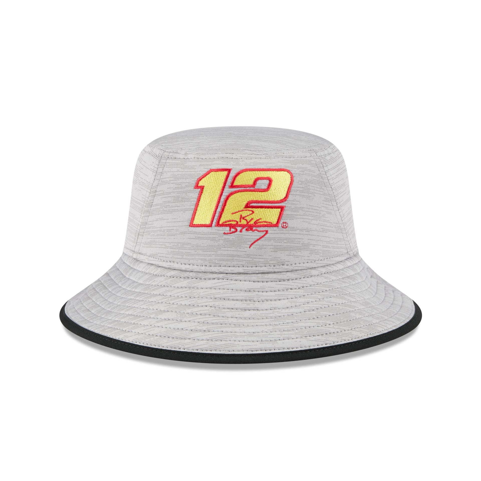 New Era Ryan Blaney Heathered Stretch Bucket Hat