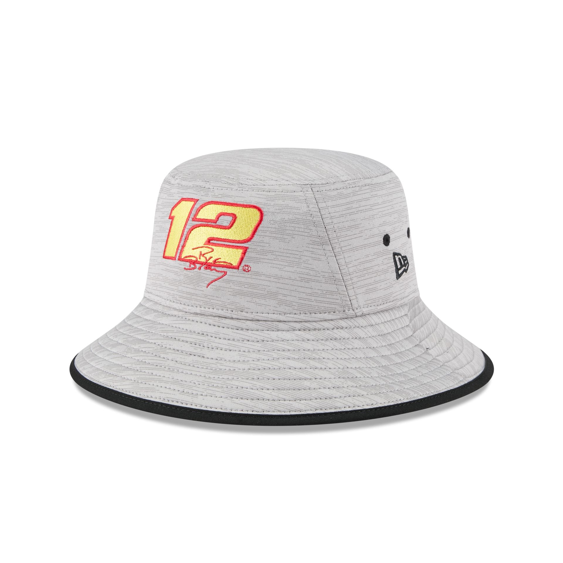 new era Ryan Blaney Heathered Stretch Bucket Hat