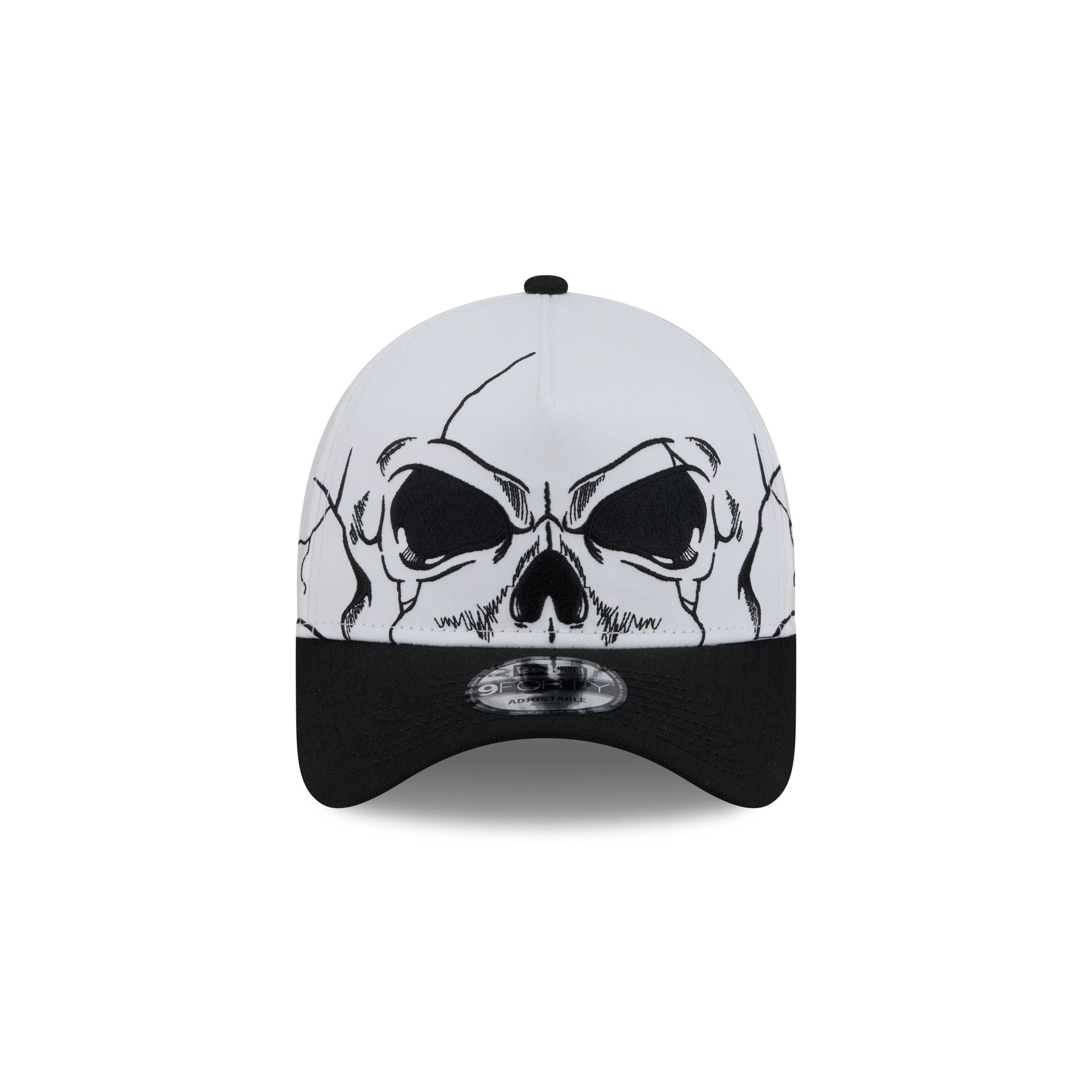 New Era Satin Skull 9FORTY A-Frame Snapback