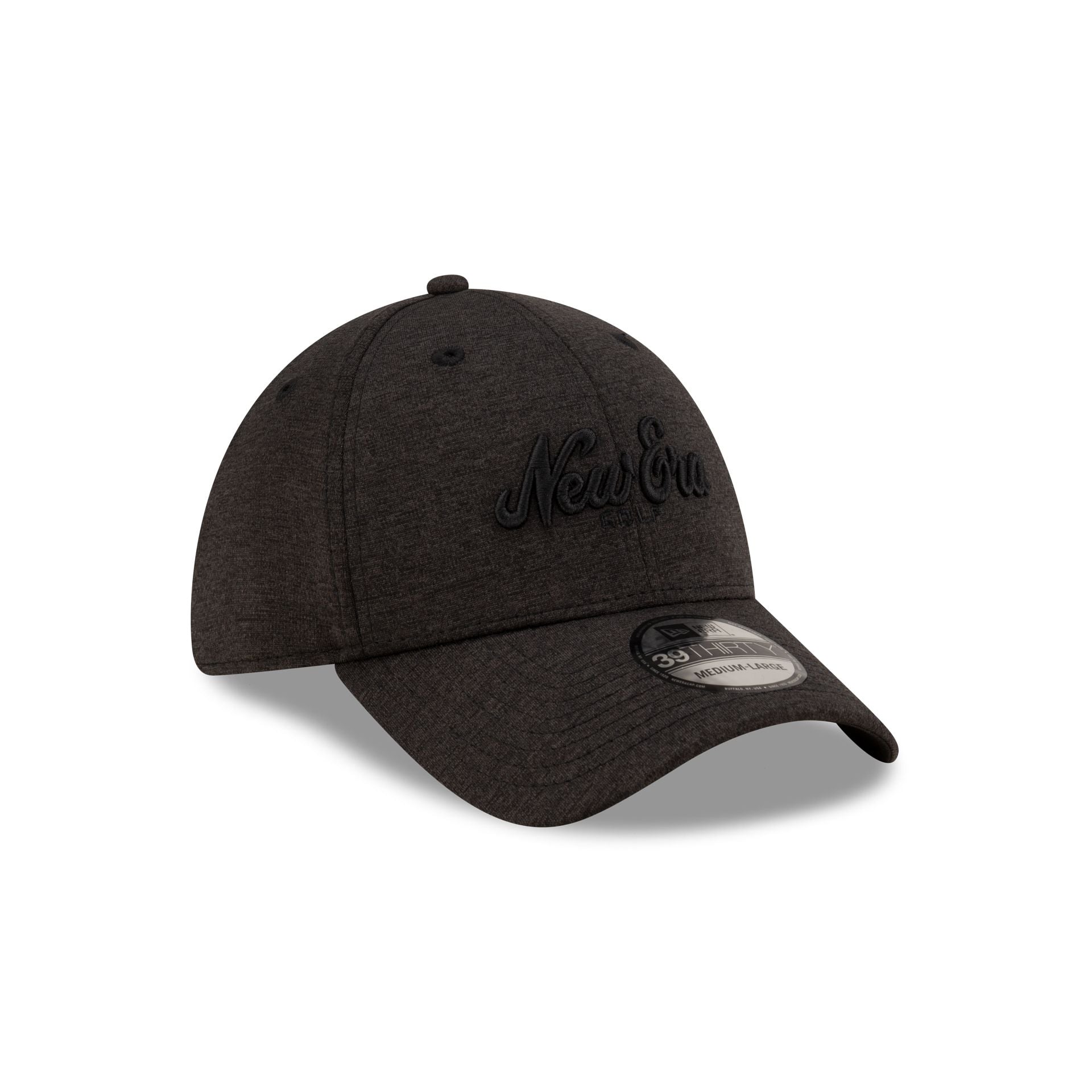 New Era Script Black 39THIRTY Stretch Fit