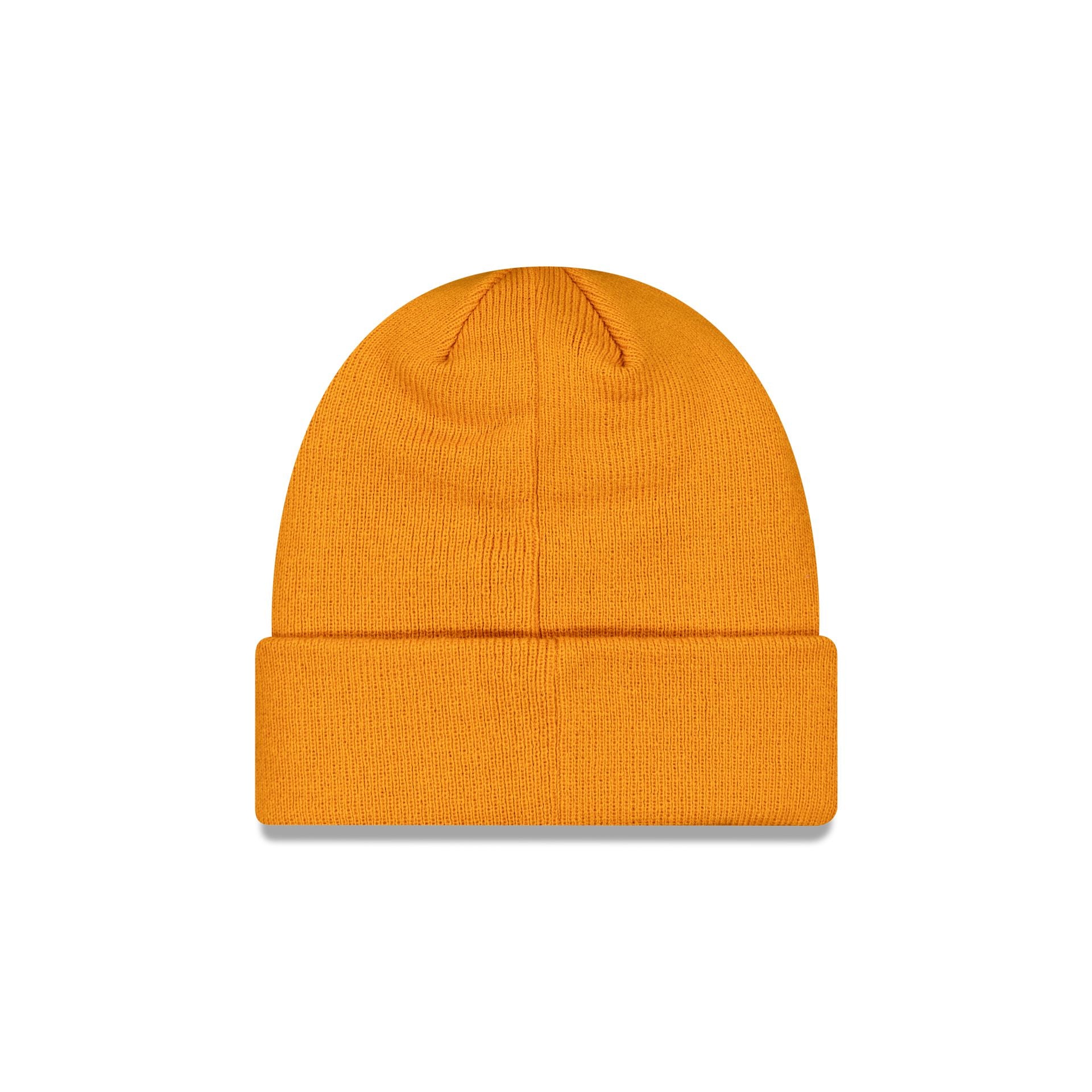 New Era Seasonal Orange Wordmark Cuff Knit