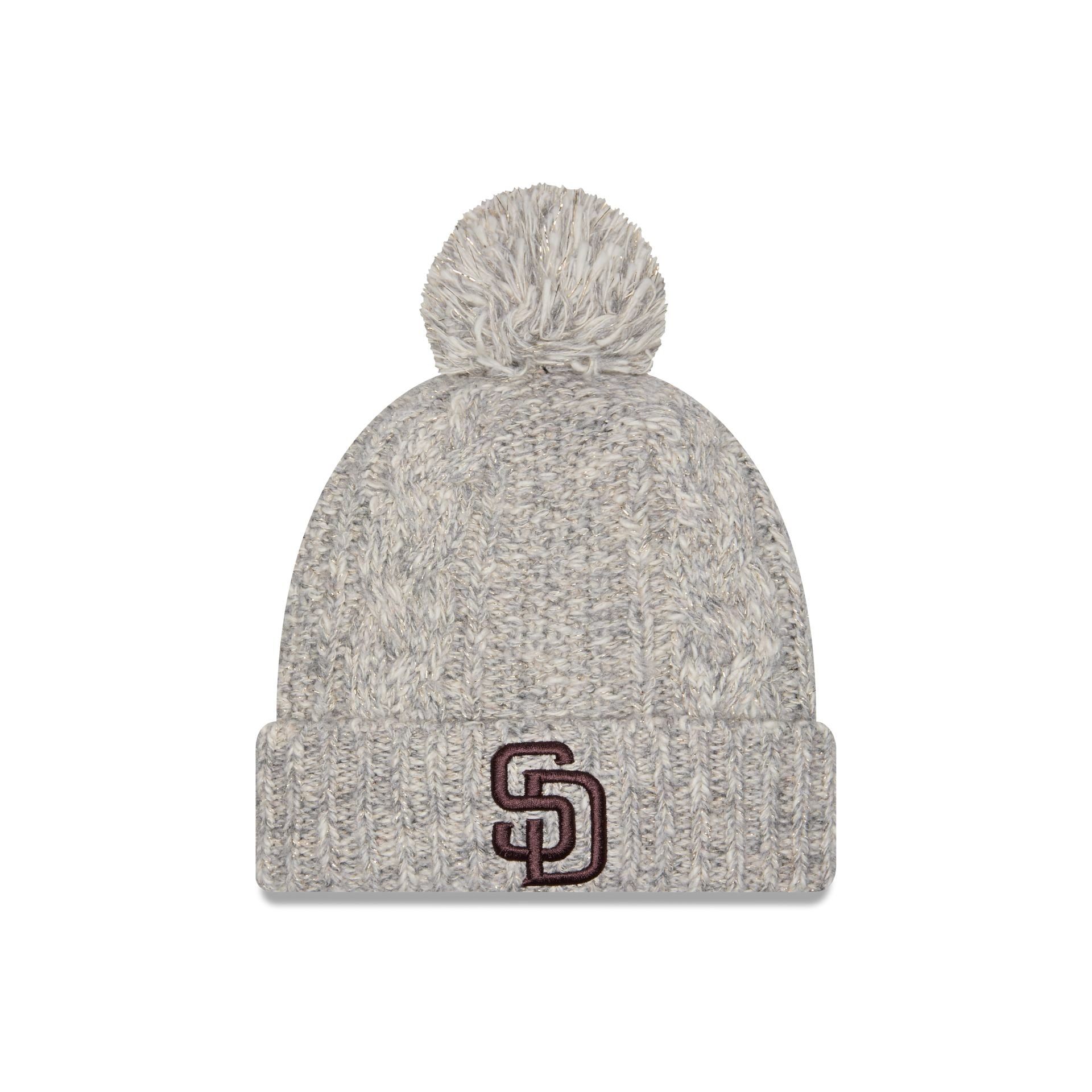 new era Shimmer Pom Knit