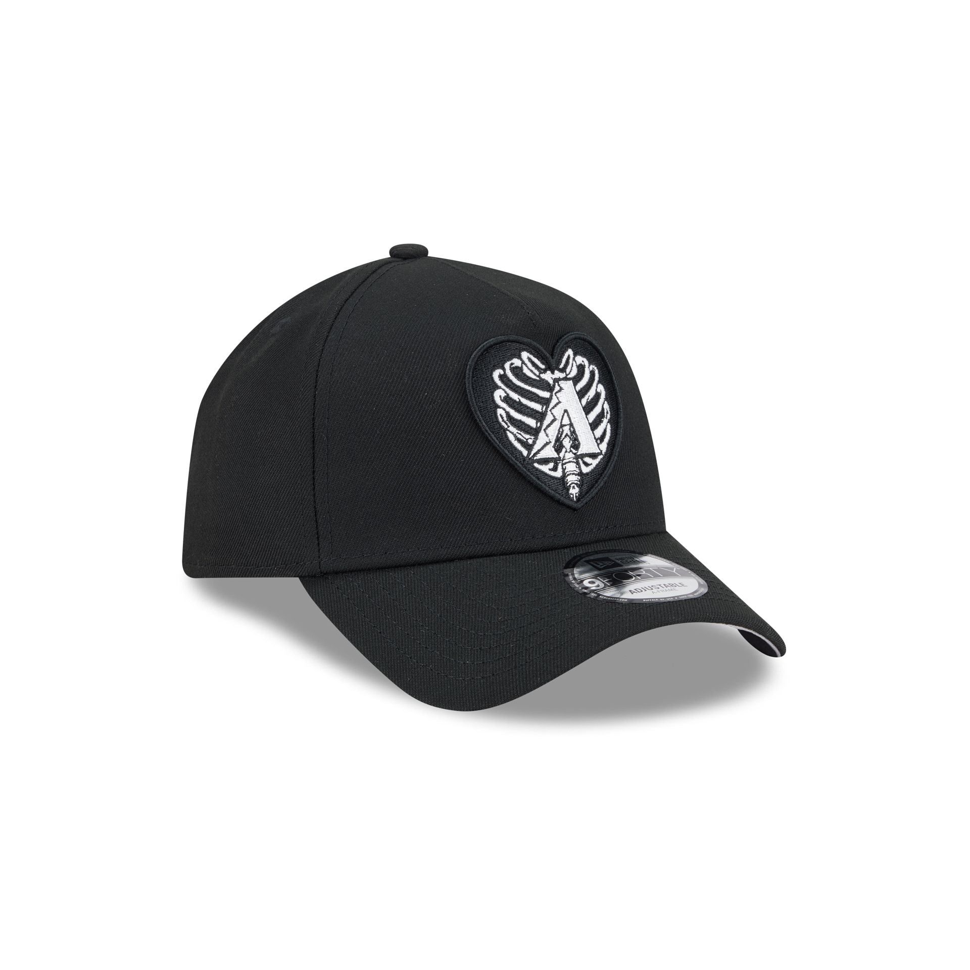 New Era Skeletal Heart 9FORTY A-Frame Snapback