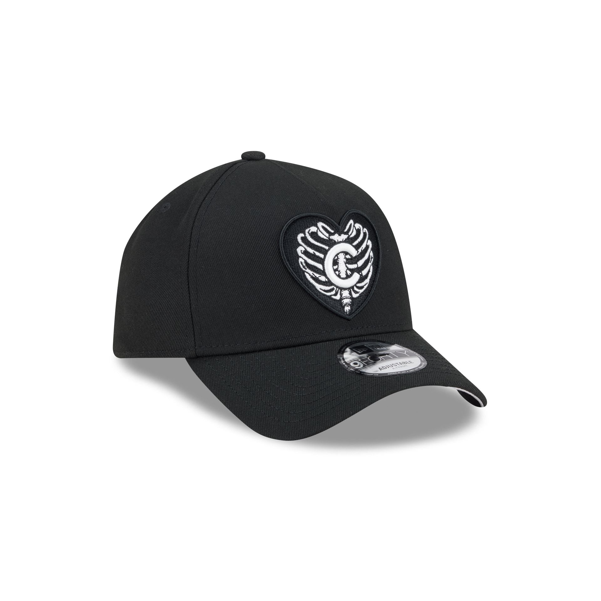 New Era Skeletal Heart 9FORTY A-Frame Snapback