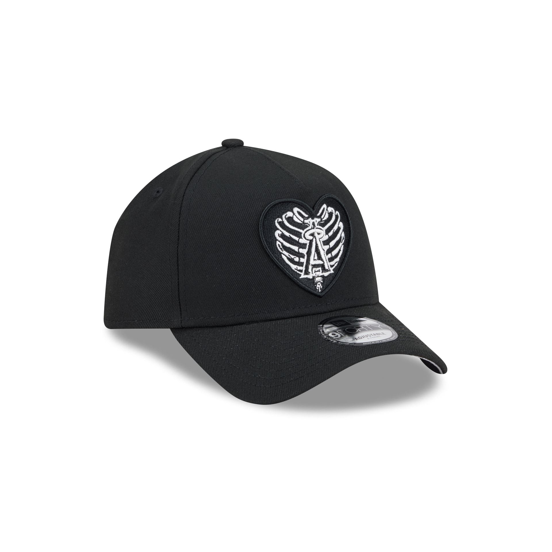 New Era Skeletal Heart 9FORTY A-Frame Snapback