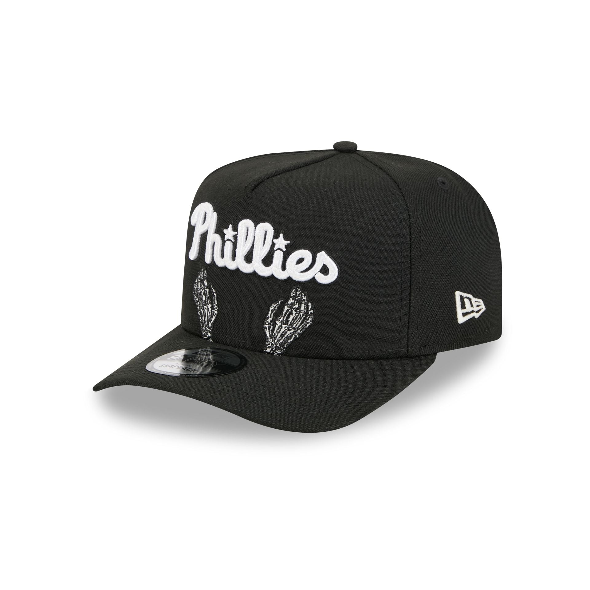 new era Skeletal Script 9FIFTY A-Frame Snapback