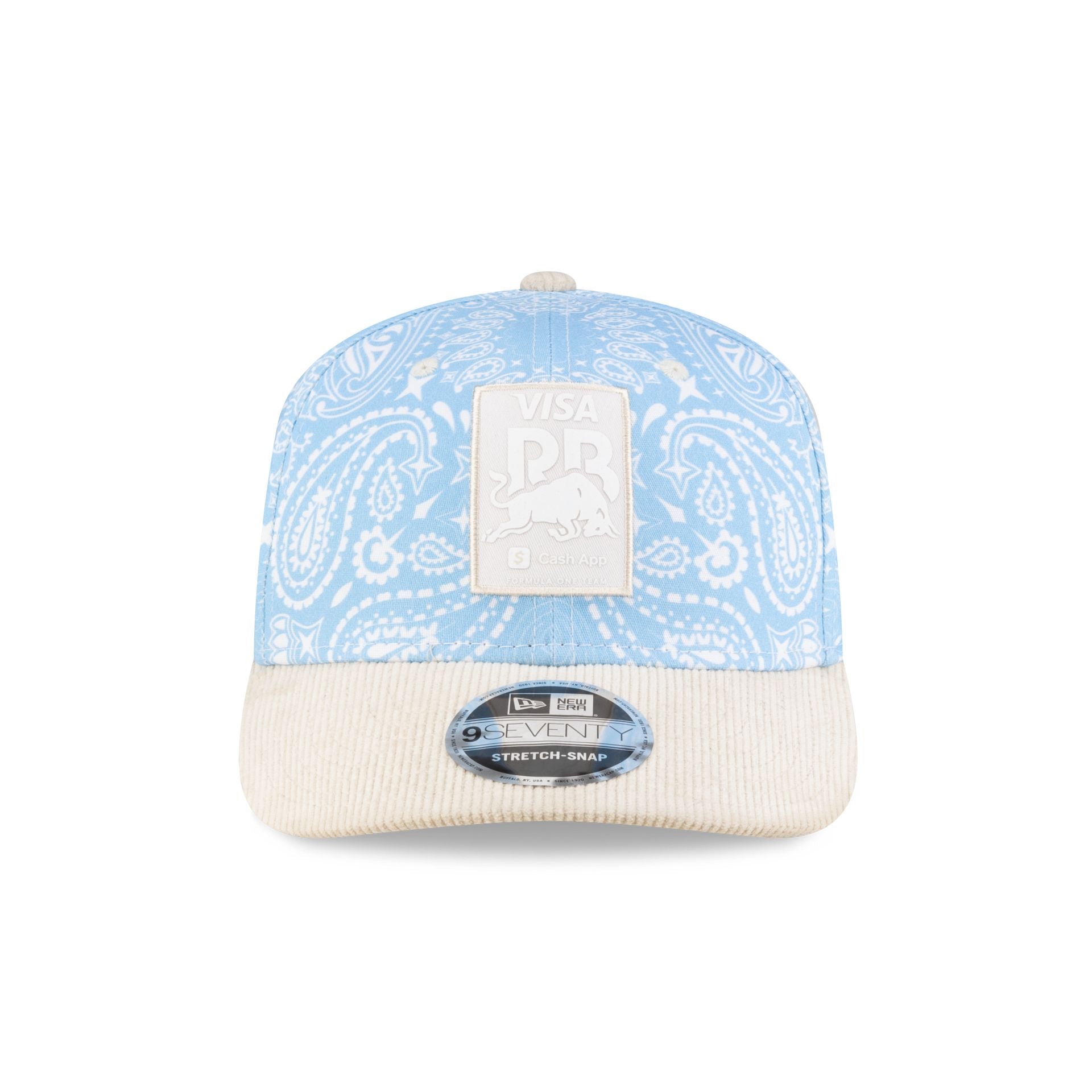 New Era Soft Blue Paisley 9SEVENTY Stretch-Snap