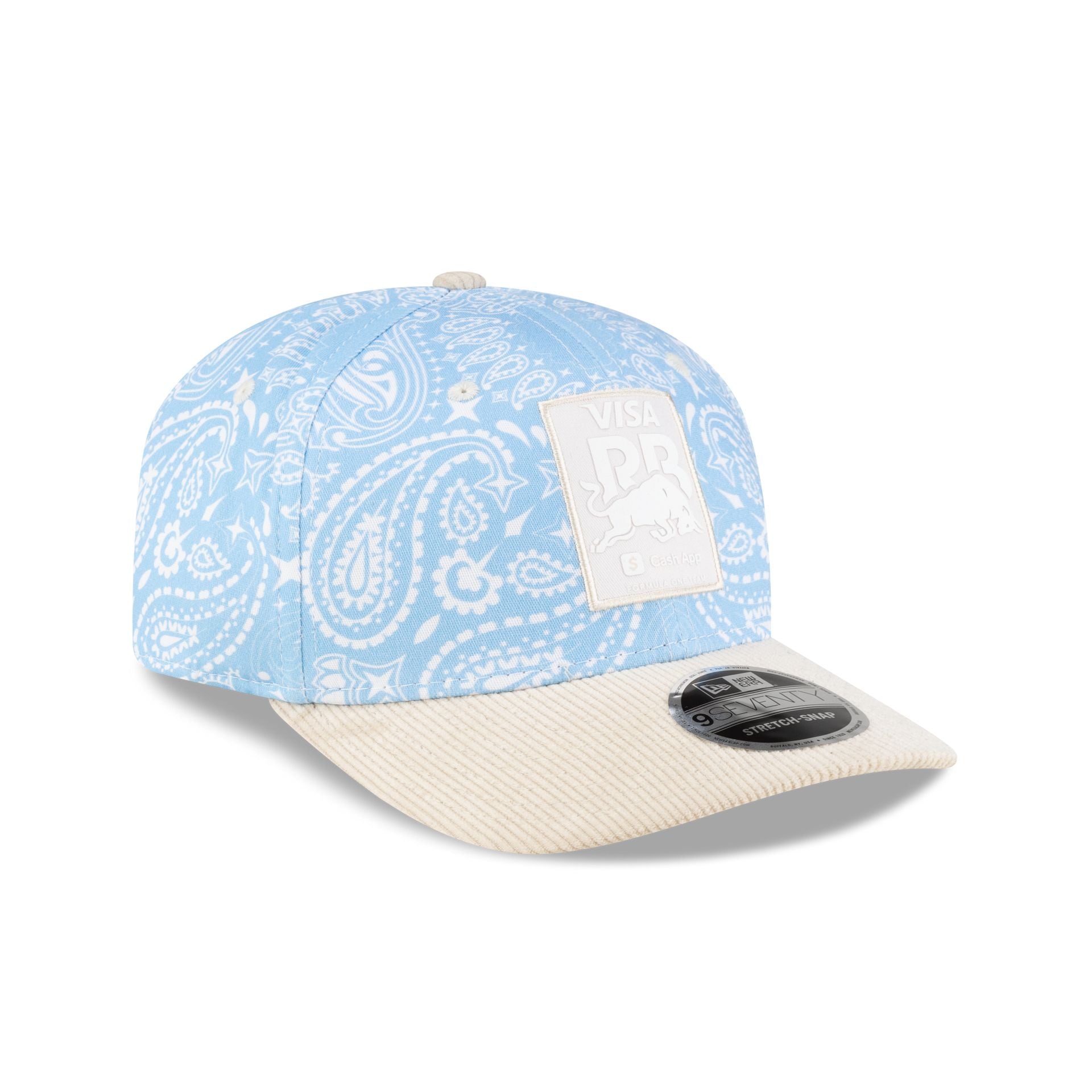 New Era Soft Blue Paisley 9SEVENTY Stretch-Snap