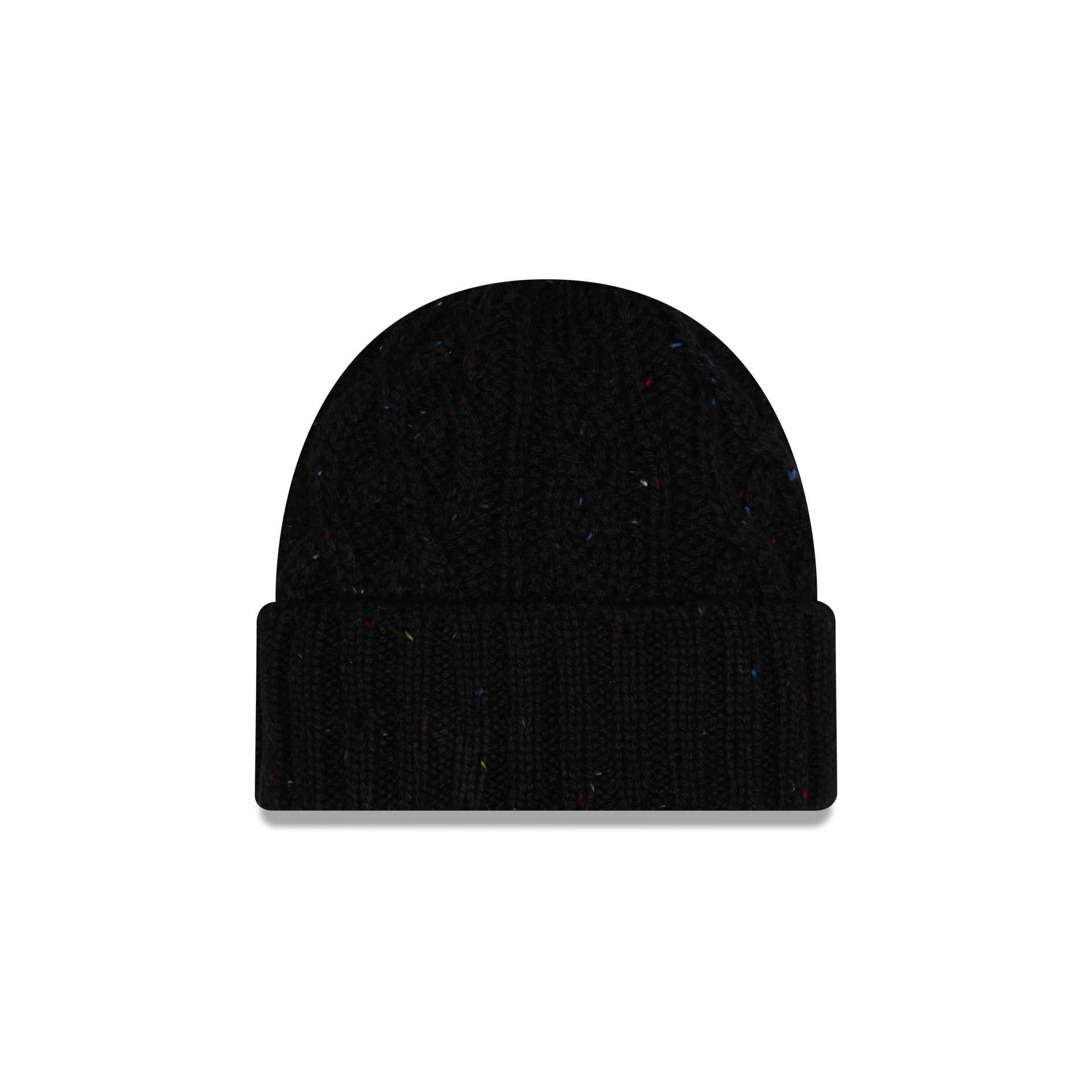 new era Speckled Black Cable Knit