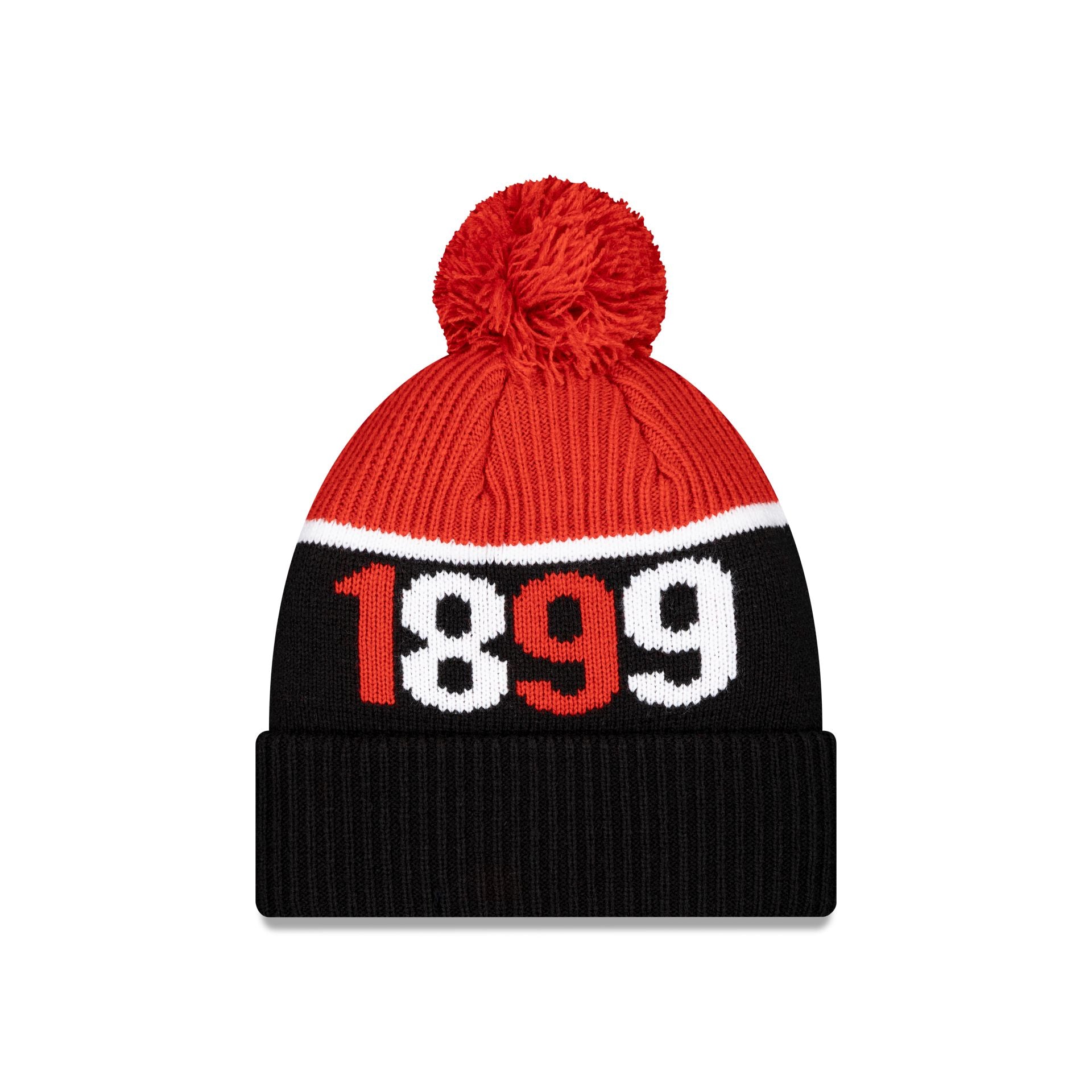 New Era Sport Black Pom Knit