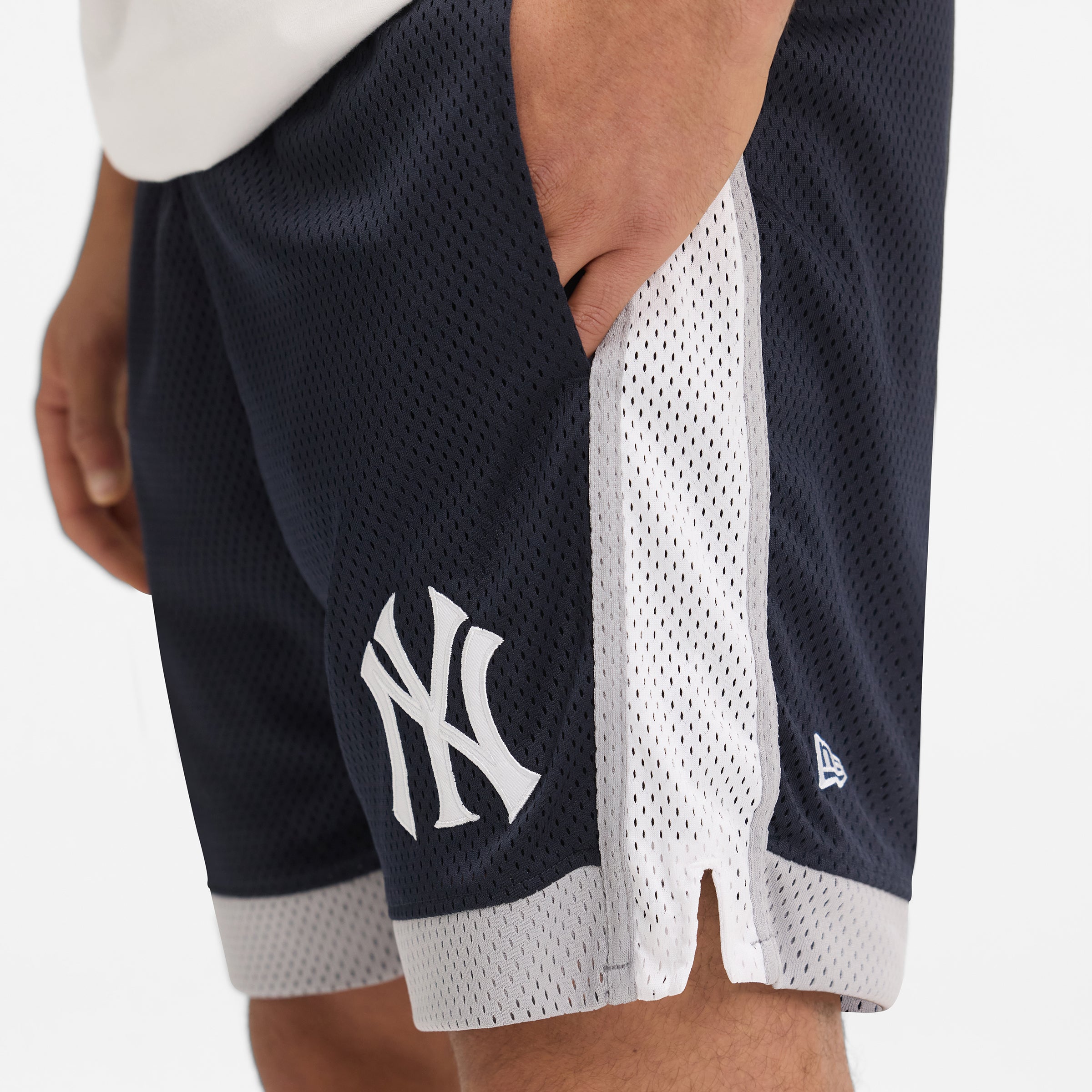 New Era Sport Classics Black & White Shorts