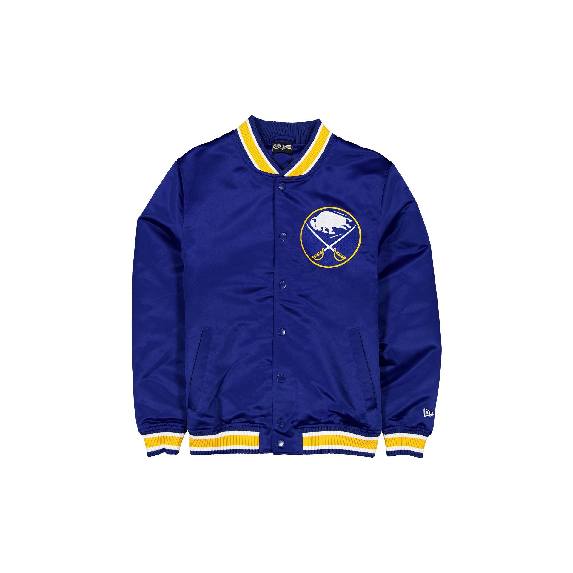 new era Sport Classics Blue Satin Jacket