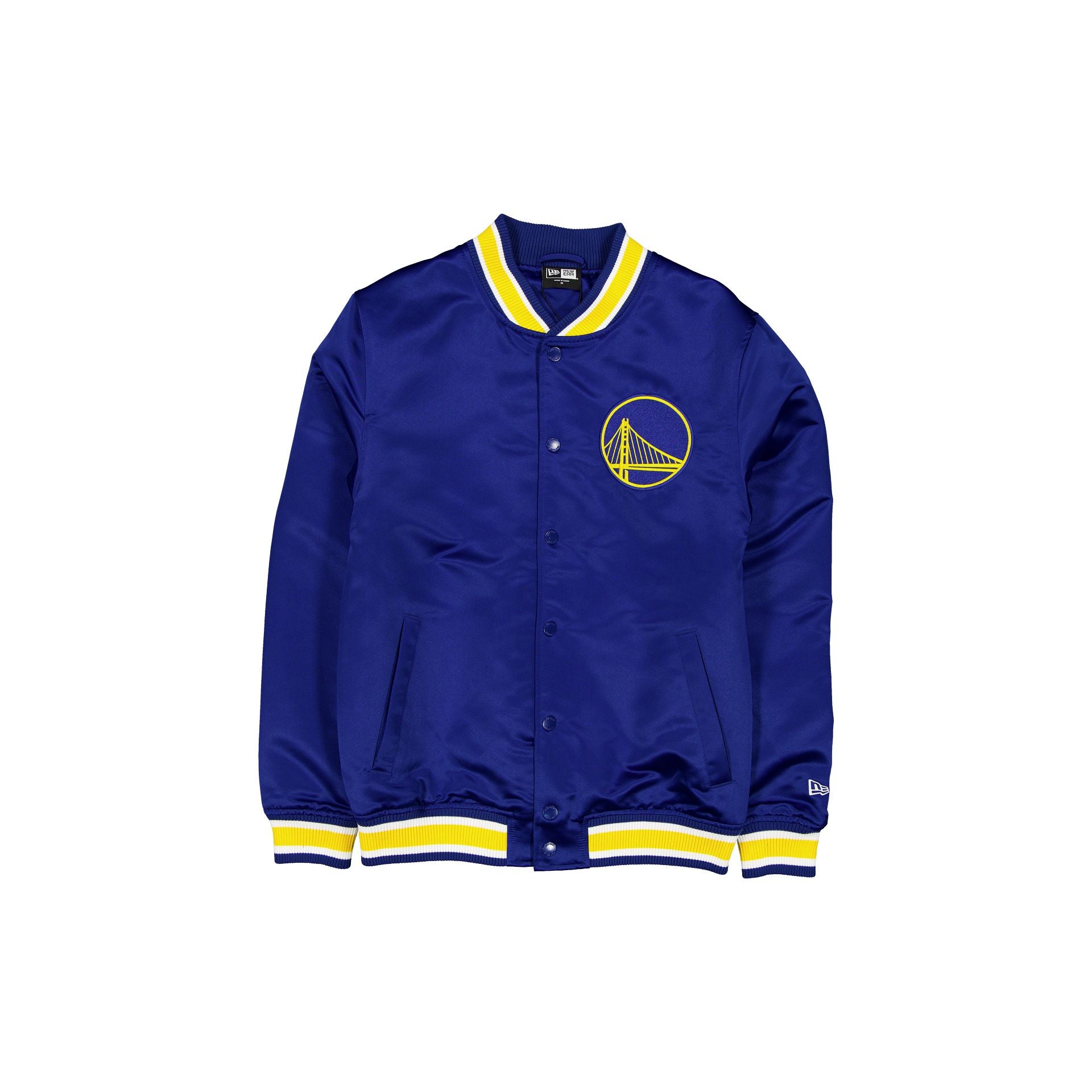 new era Sport Classics Blue Satin Jacket