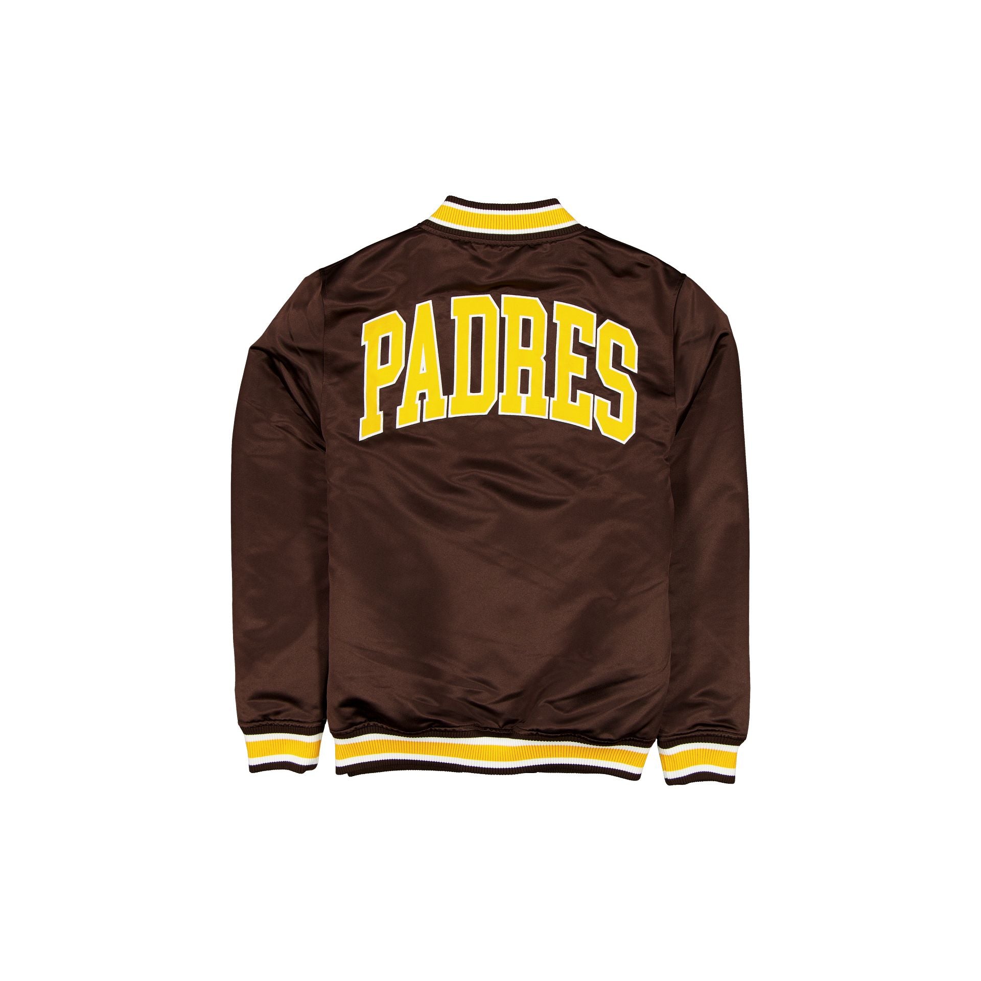 New Era Sport Classics Brown Satin Jacket