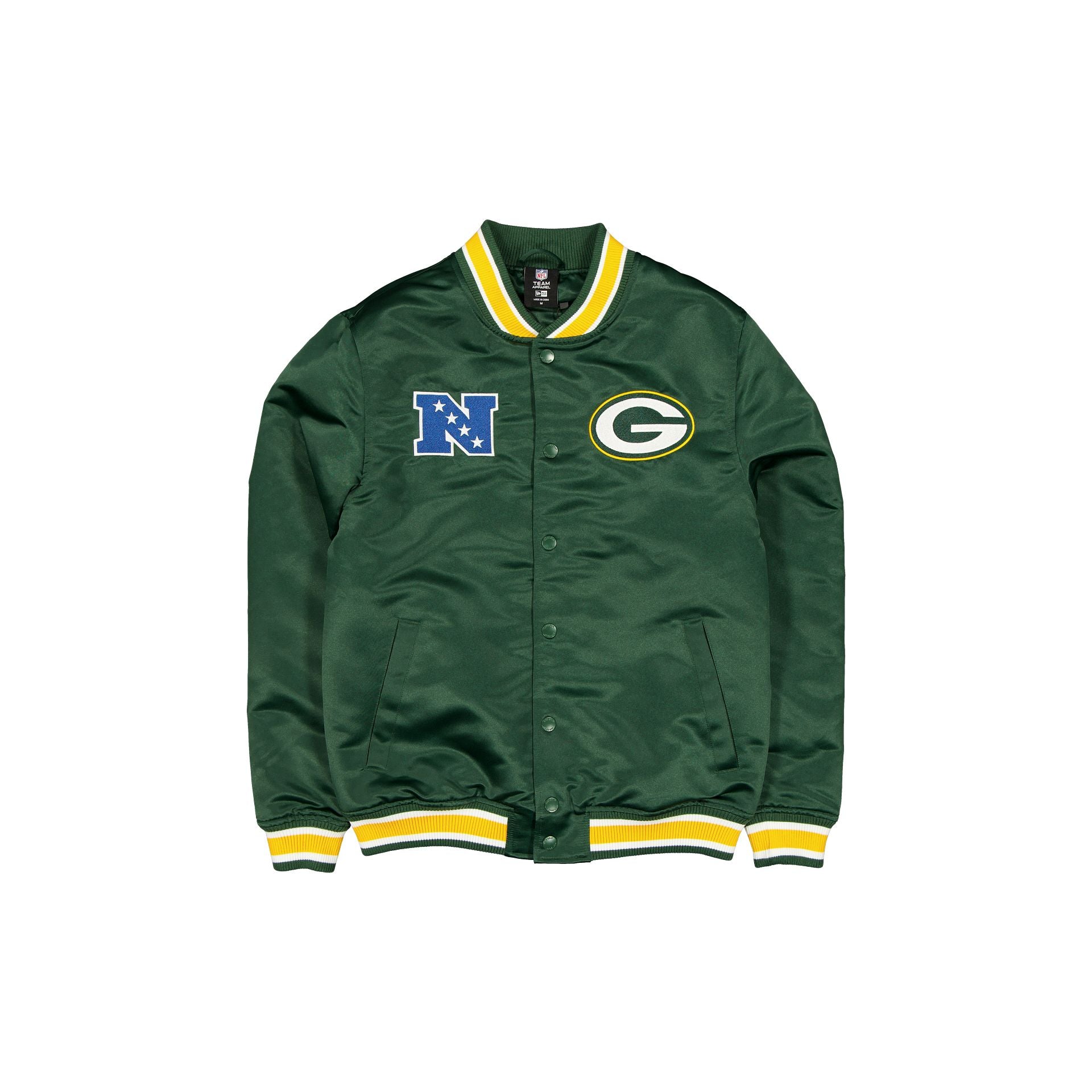 new era Sport Classics Green Satin Jacket