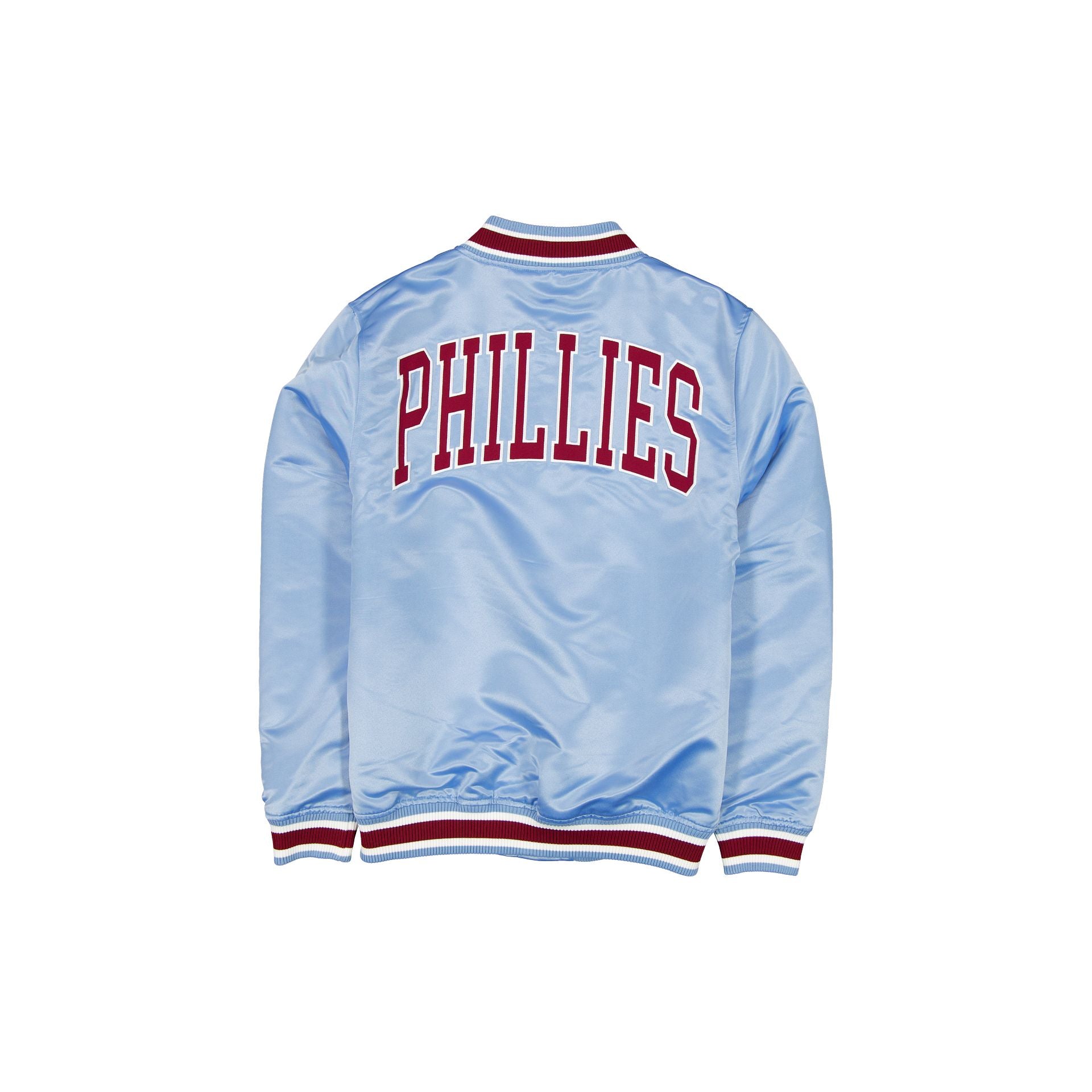 New Era Sport Classics Light Blue Satin Jacket