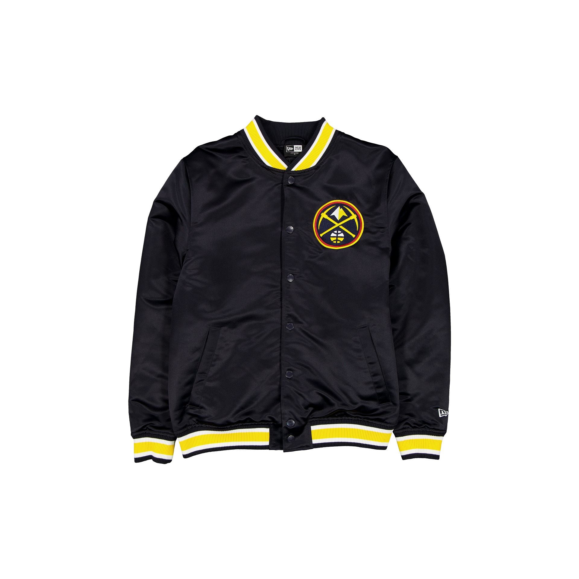 new era Sport Classics Navy Satin Jacket