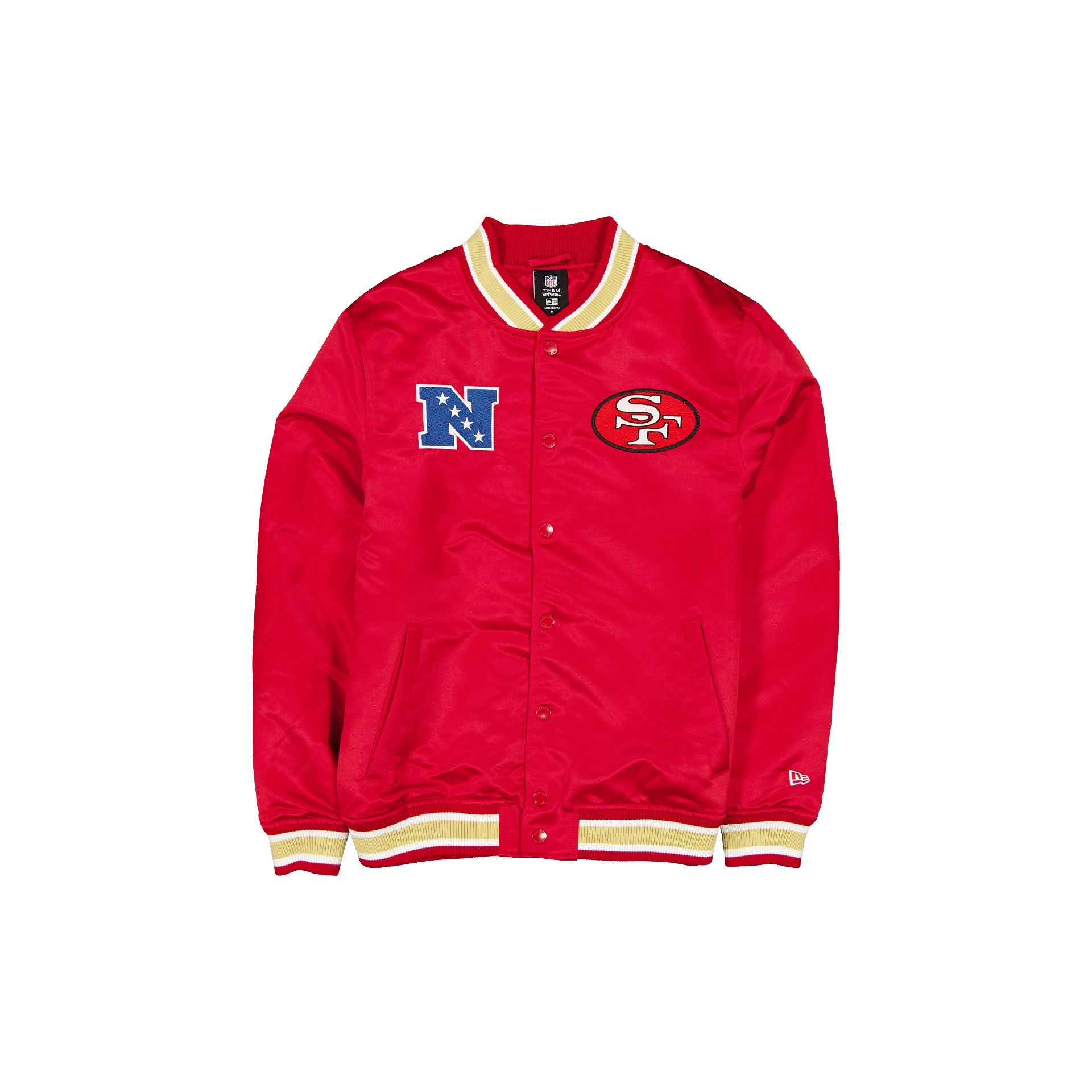 new era Sport Classics Red Satin Jacket