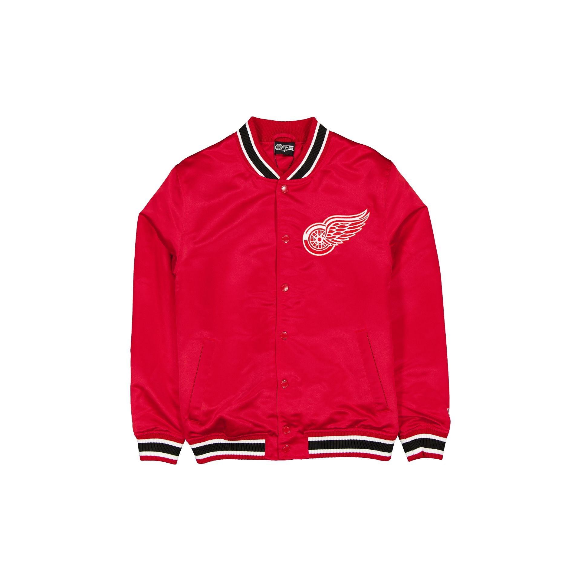 new era Sport Classics Red Satin Jacket