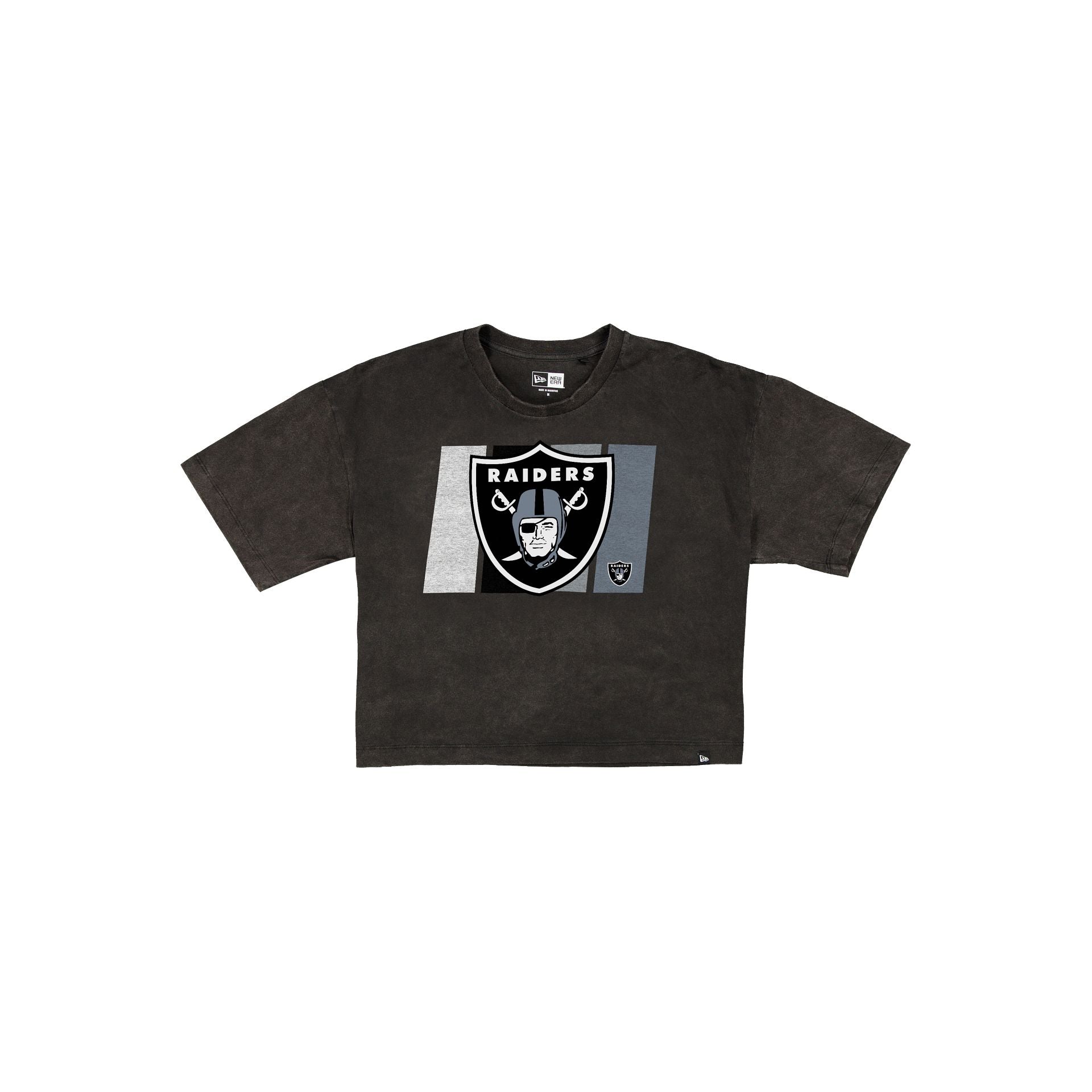 new era Sport Night Women's Cropped Black T-Shirt