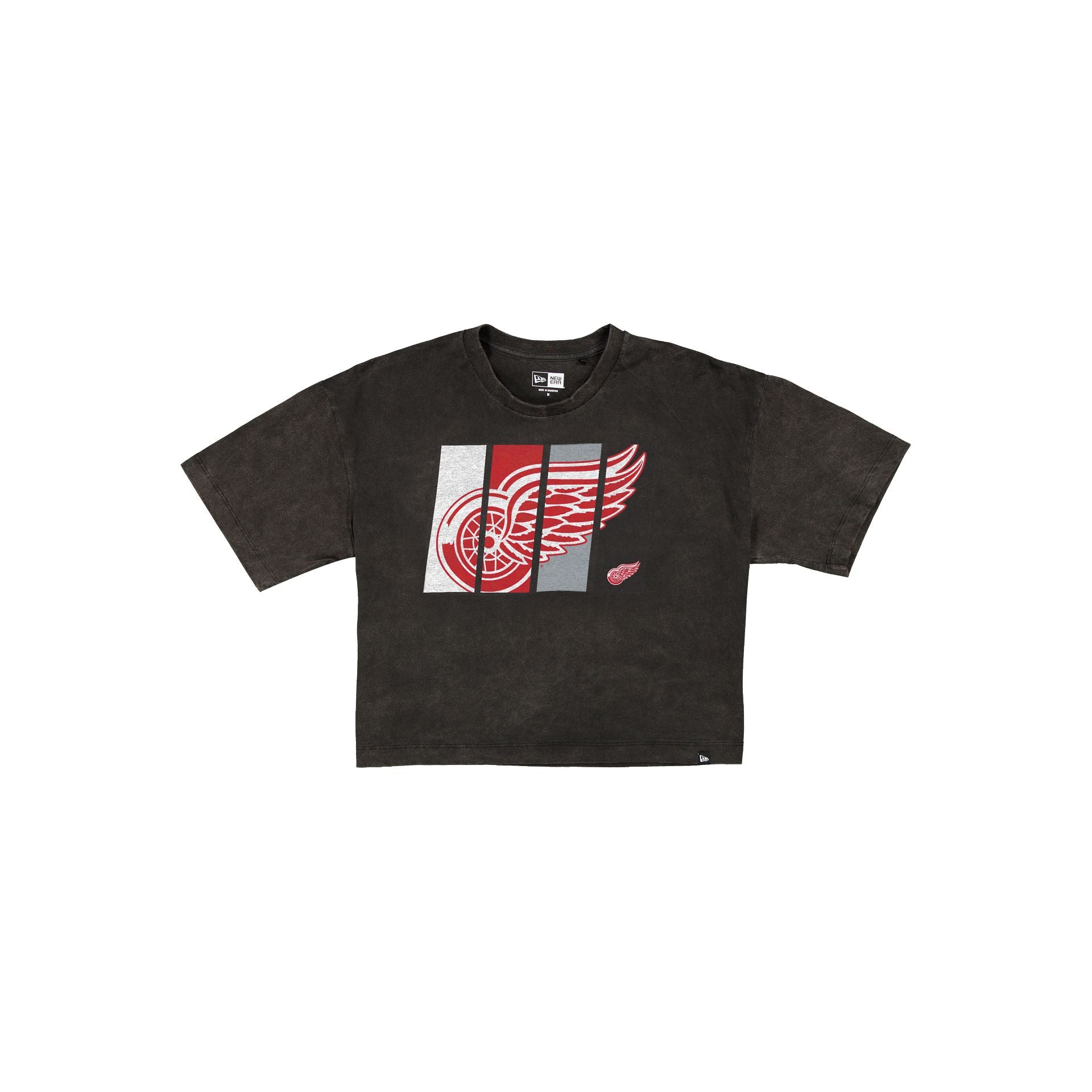 new era Sport Night Women's Cropped Black T-Shirt