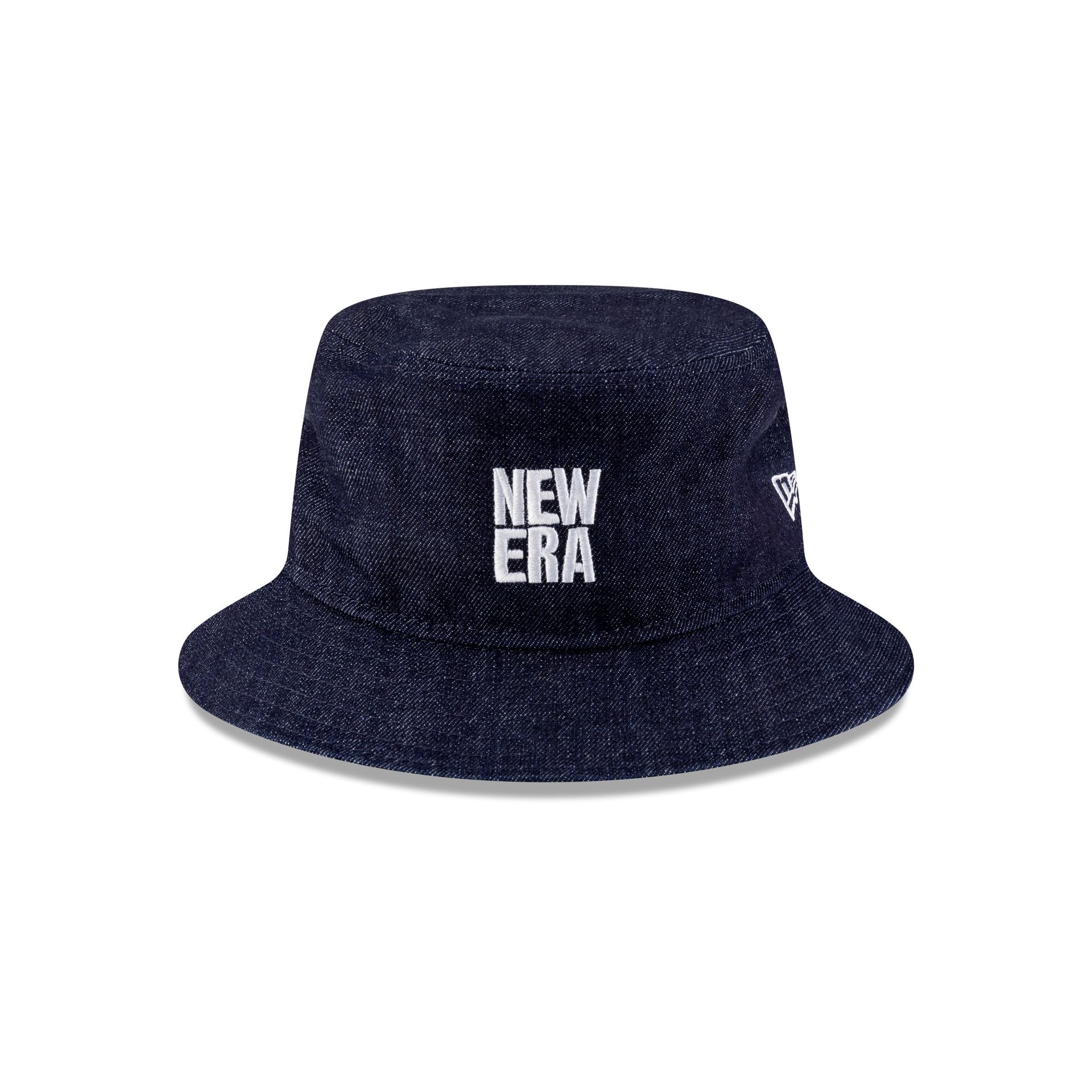 New Era Square Logo Light Denim Bucket Hat