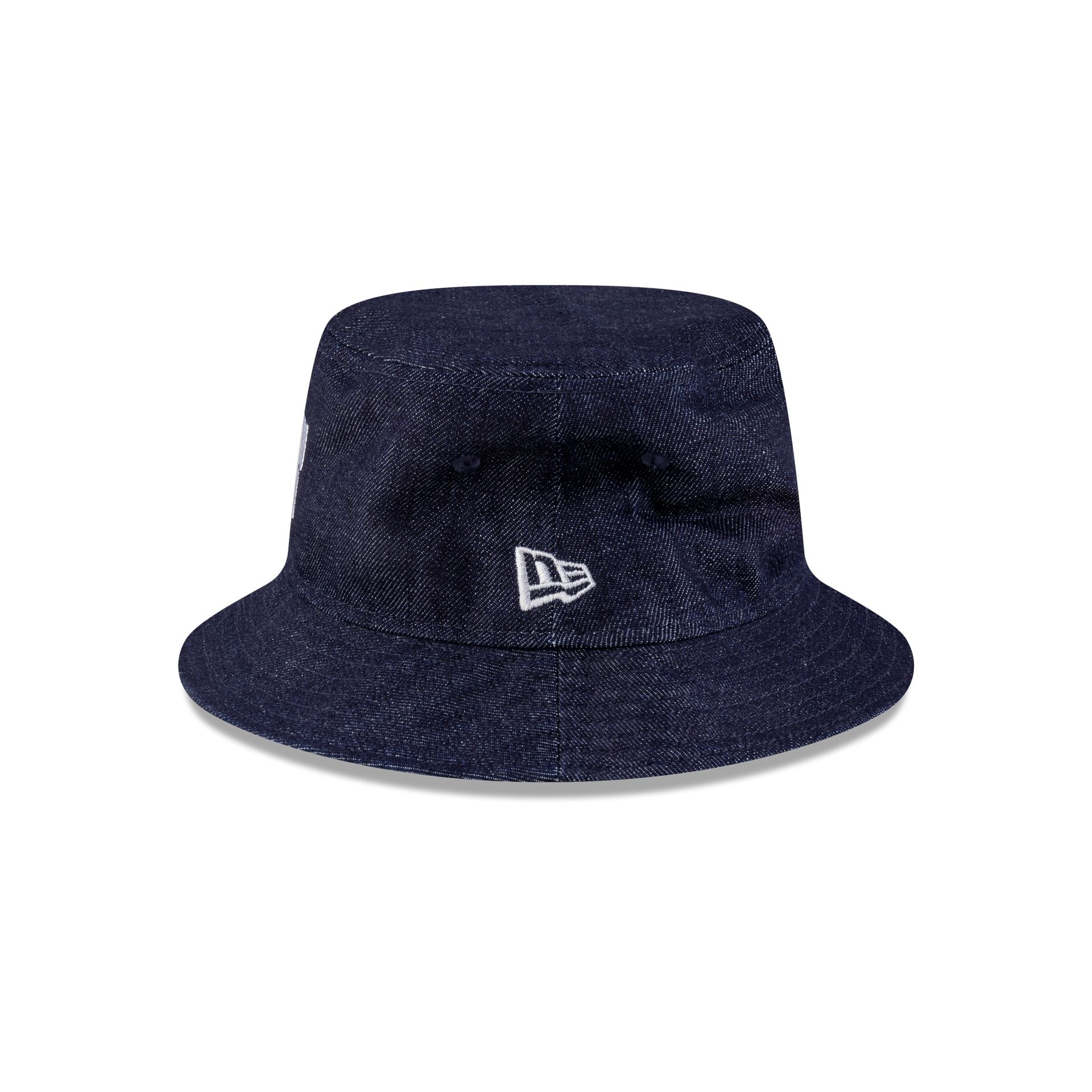 New Era Square Logo Light Denim Bucket Hat