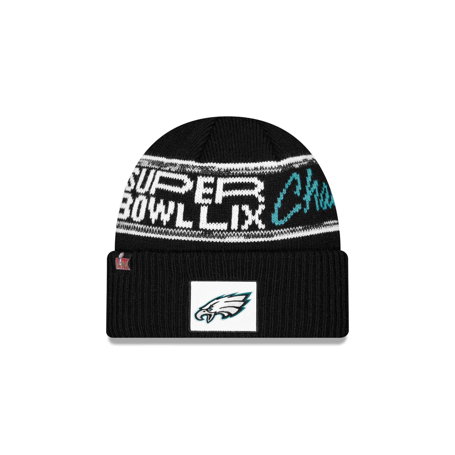 new era Super Bowl LIX Champions Cuff Knit