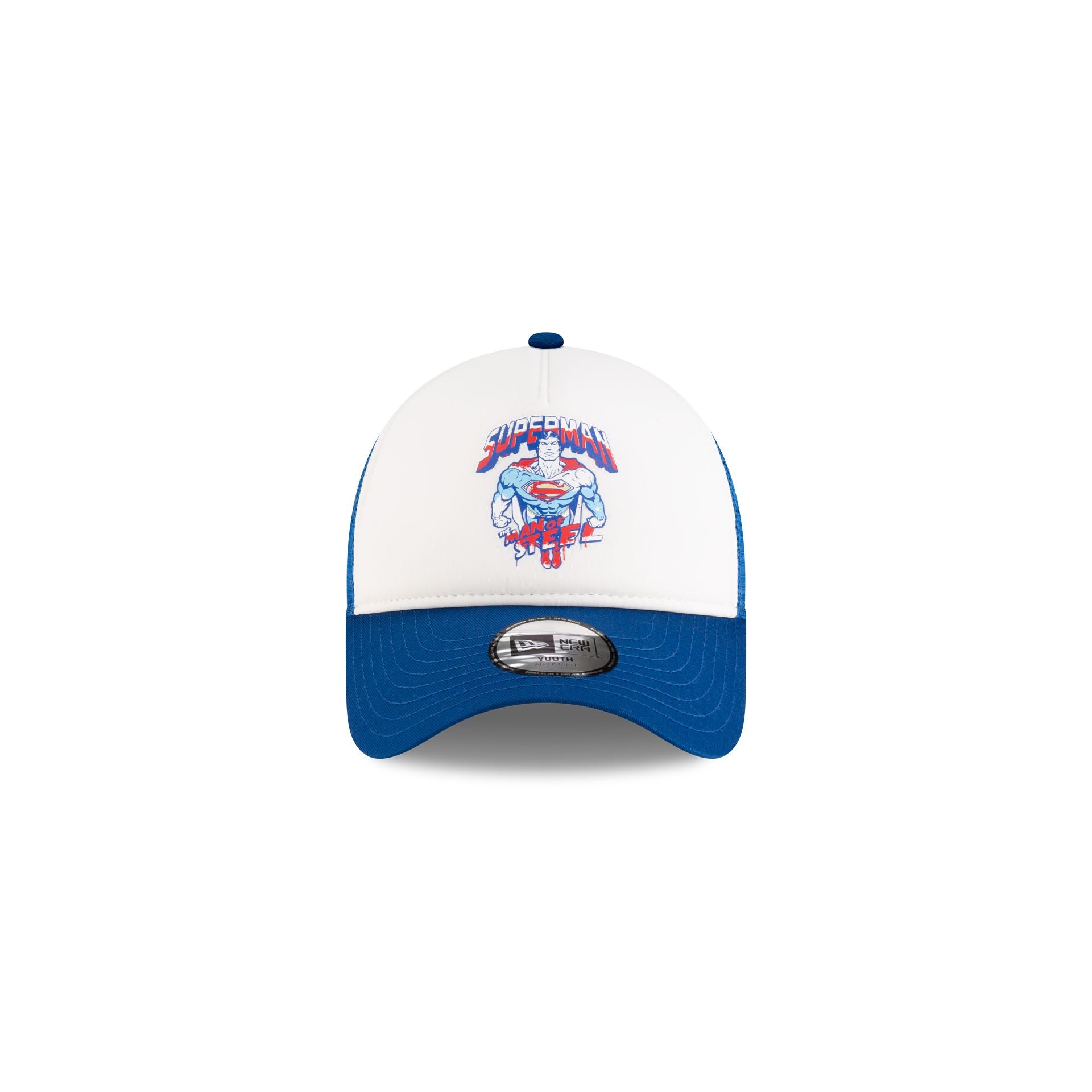 New Era Superman Kids Blue 9FORTY A-Frame Trucker