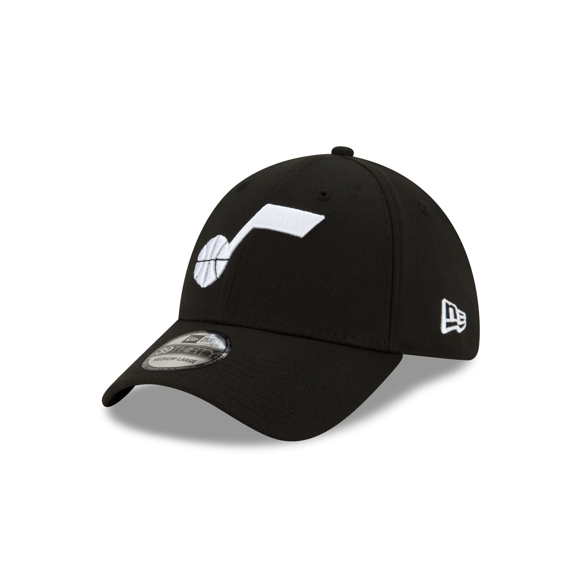 new era Team Classic Black 39THIRTY Stretch Fit