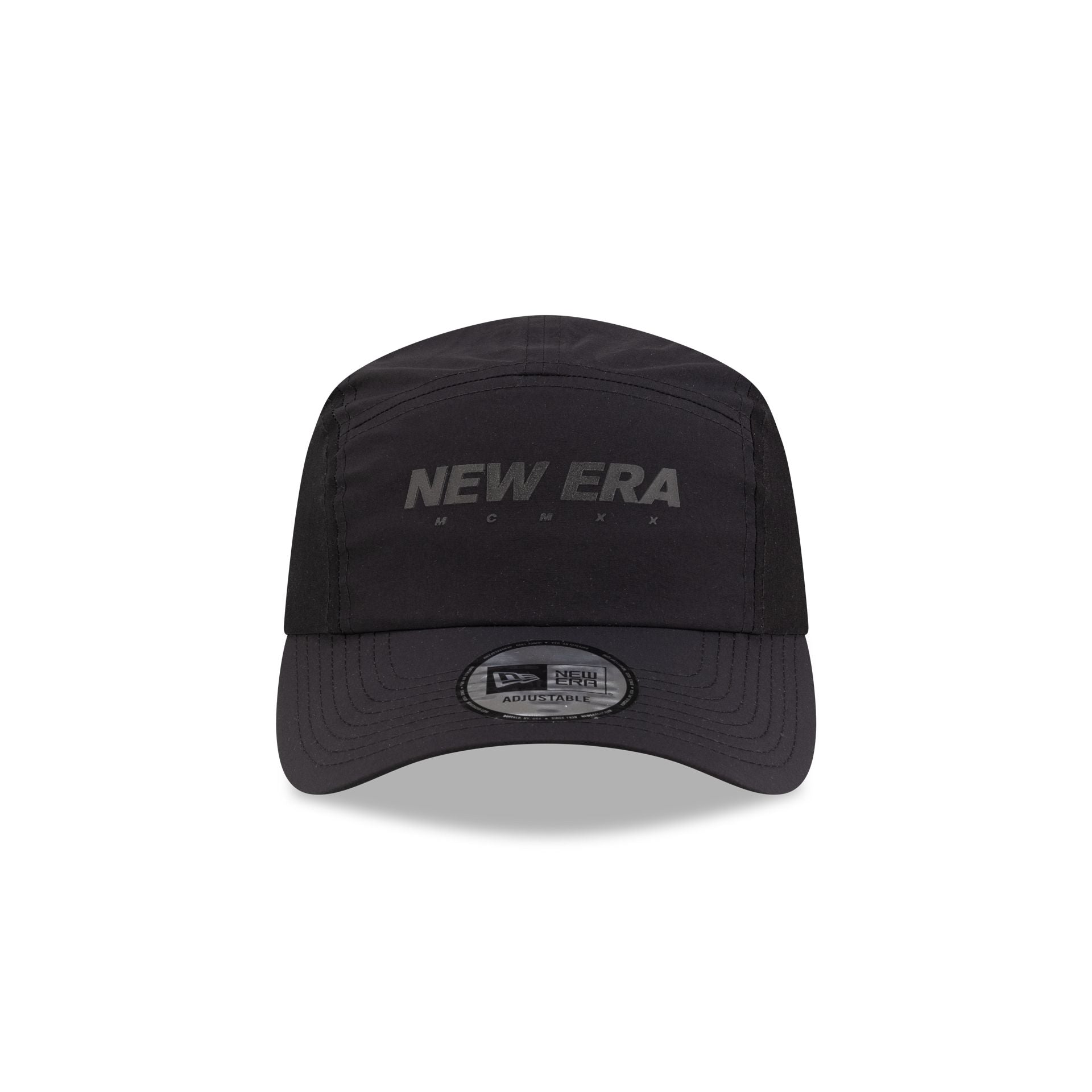 New Era Tech Black Runner Strapback