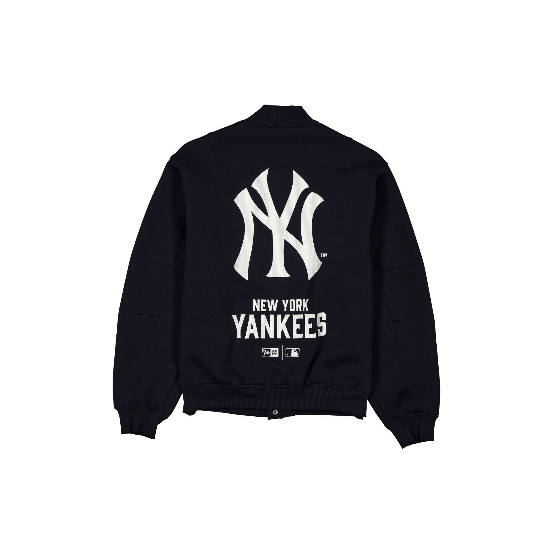 New Era Tech Sweat Navy Varsity Jacket