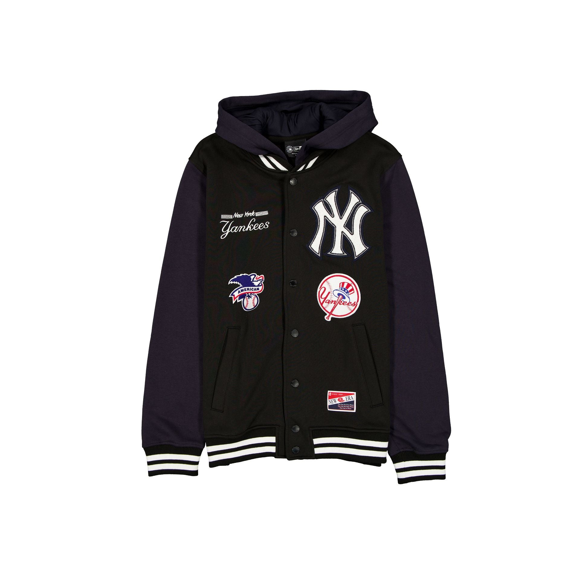 new era Throwback Black Jacket