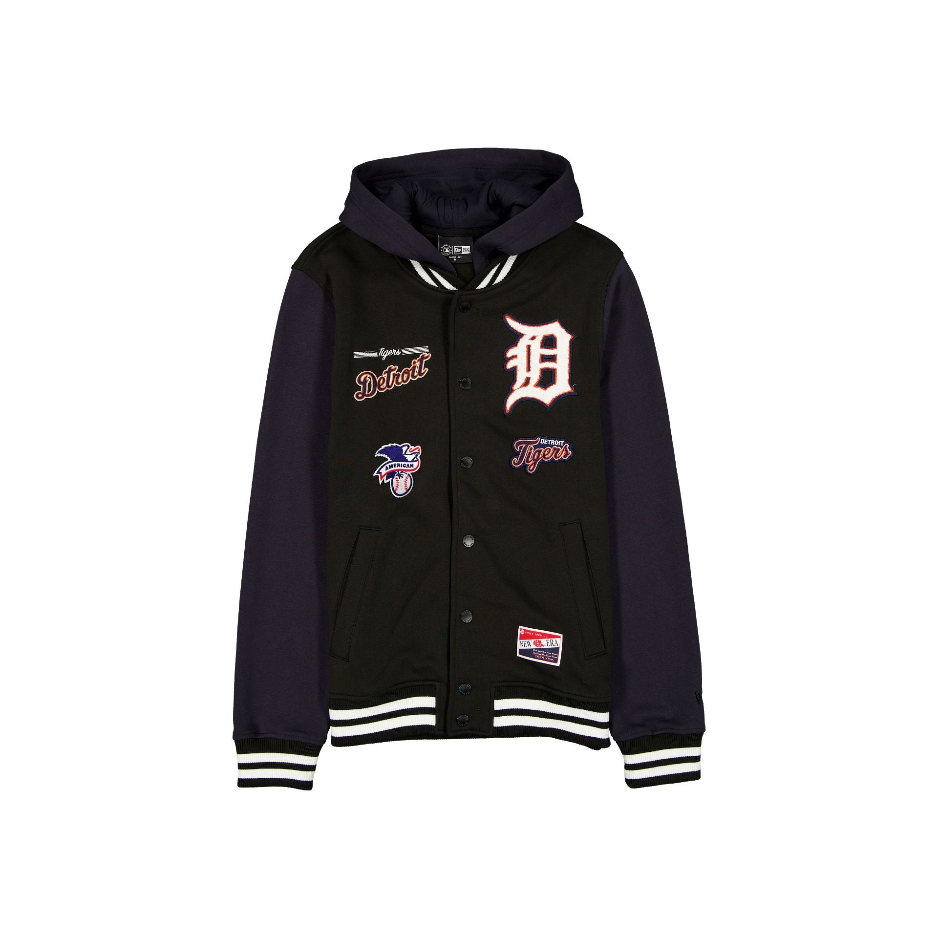 new era Throwback Black Jacket