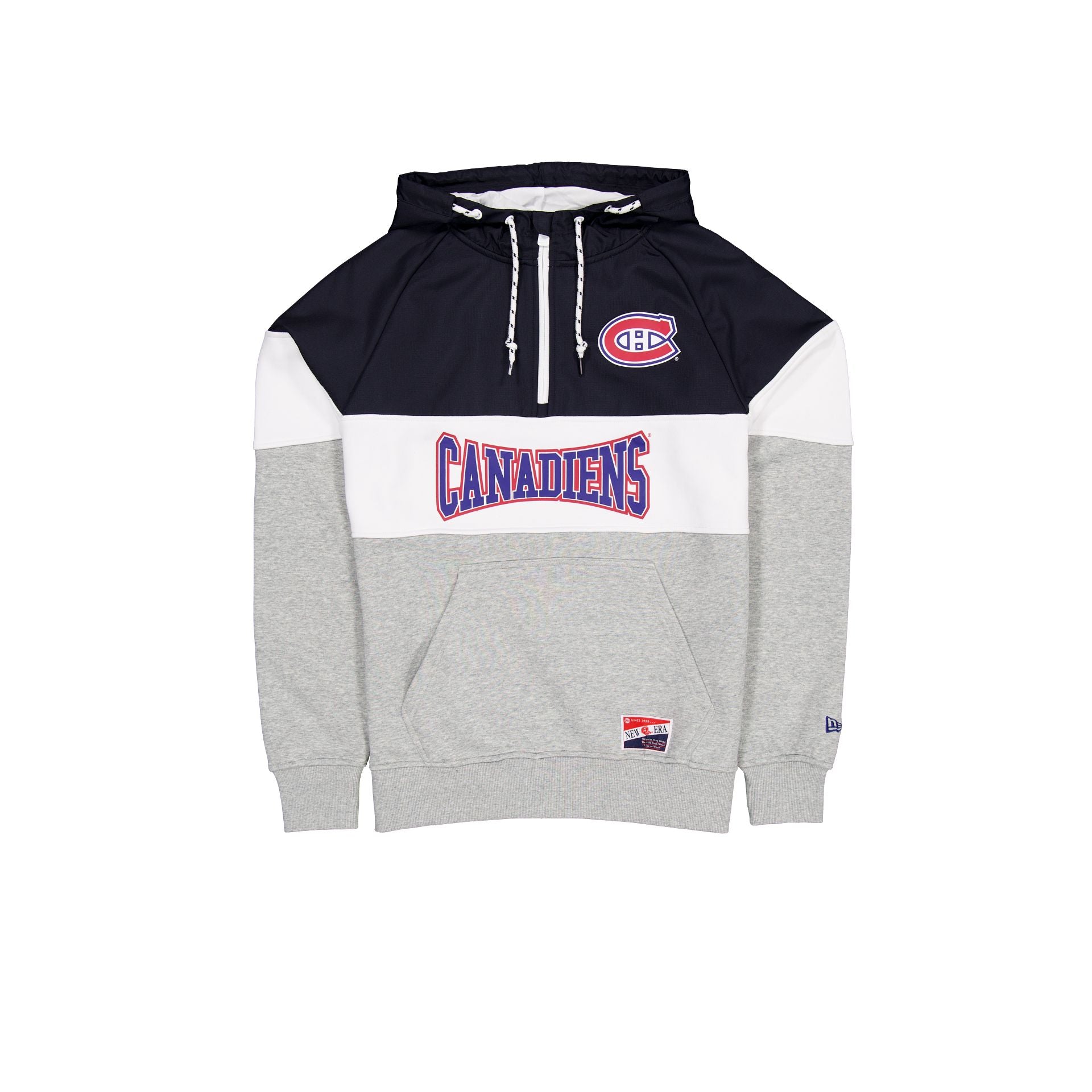 new era Throwback Color Block Hoodie