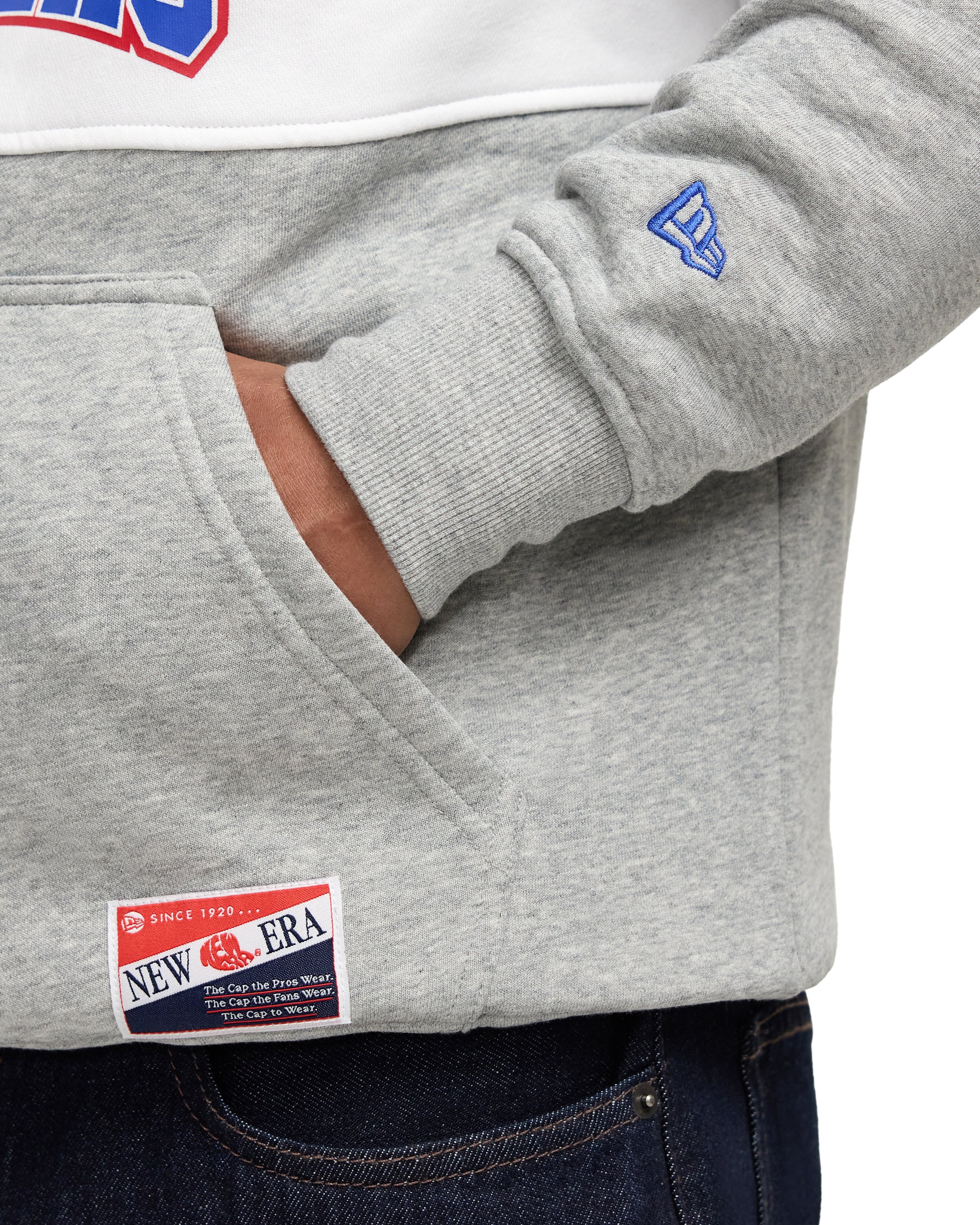 New Era Throwback Color Block Hoodie