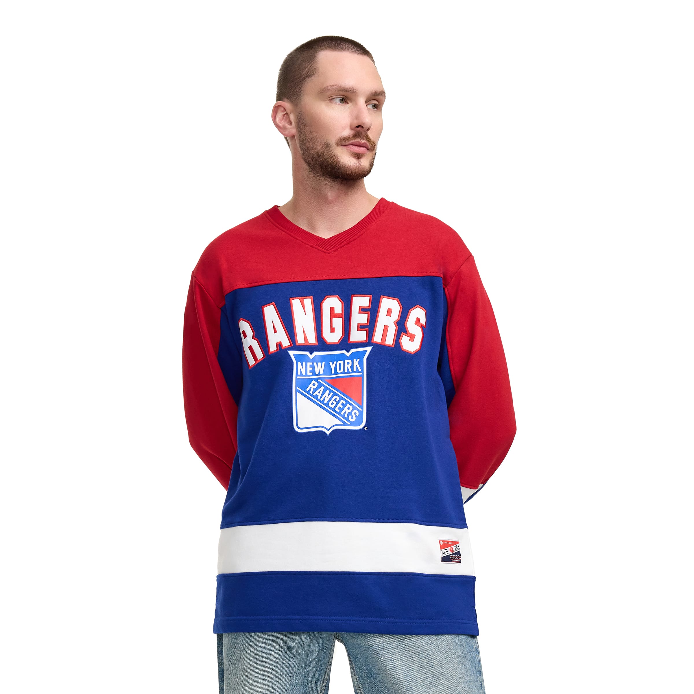 New Era Throwback Long Sleeve T-Shirt