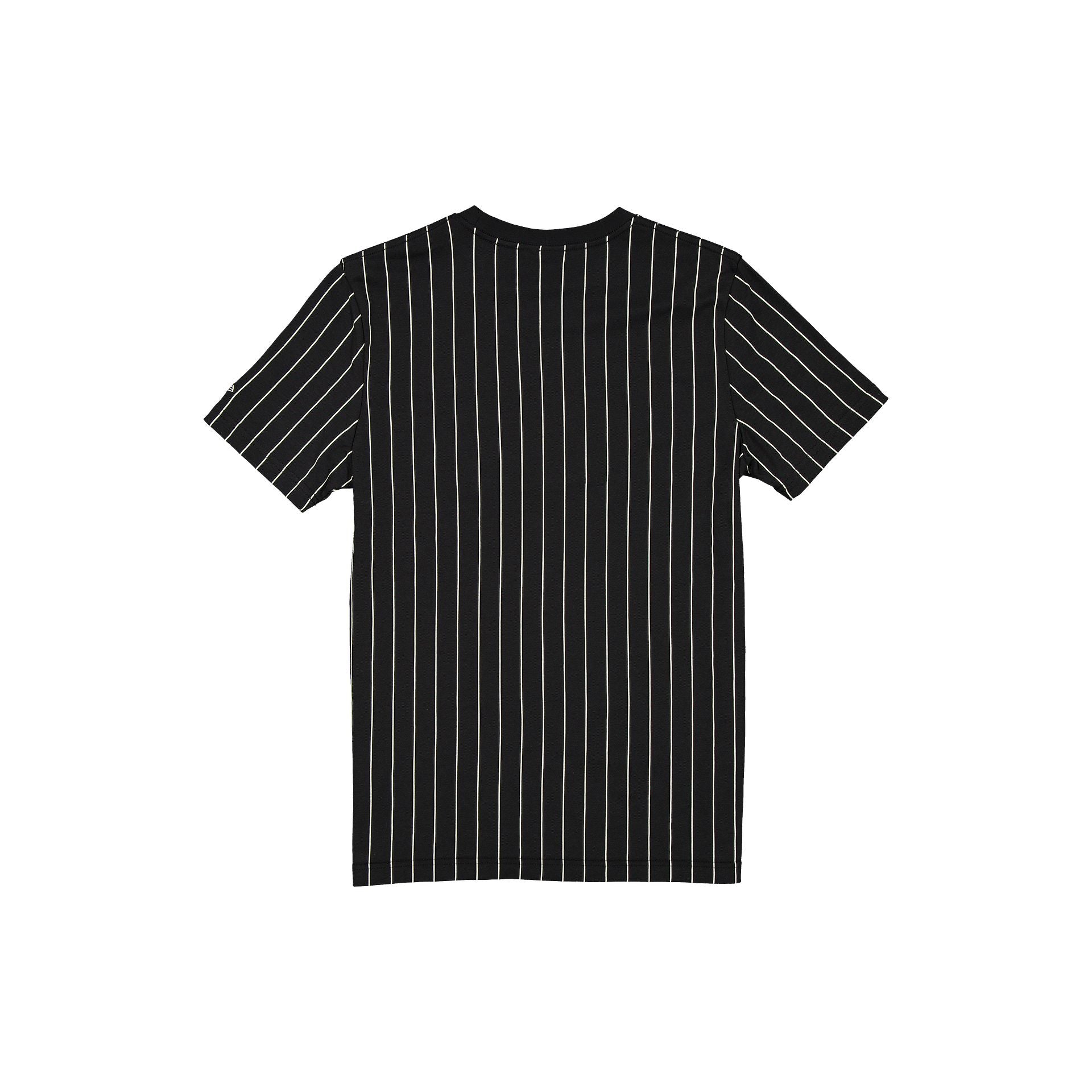 New Era Throwback Pinstripe Wordmark T-Shirt