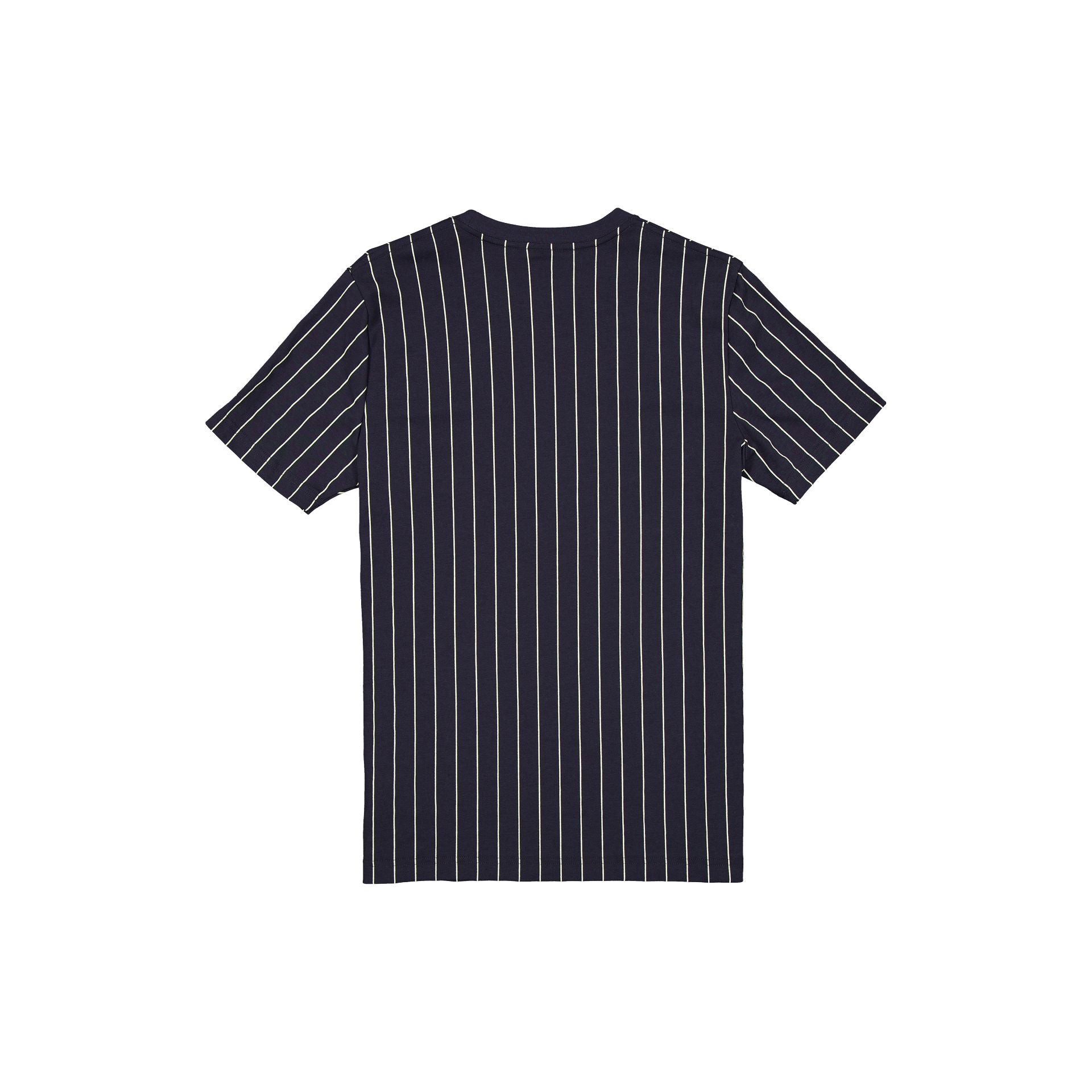 New Era Throwback Pinstripe Wordmark T-Shirt