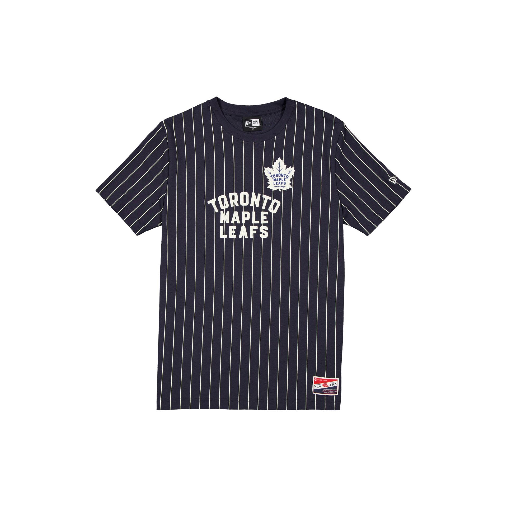 new era Throwback Pinstripe Wordmark T-Shirt