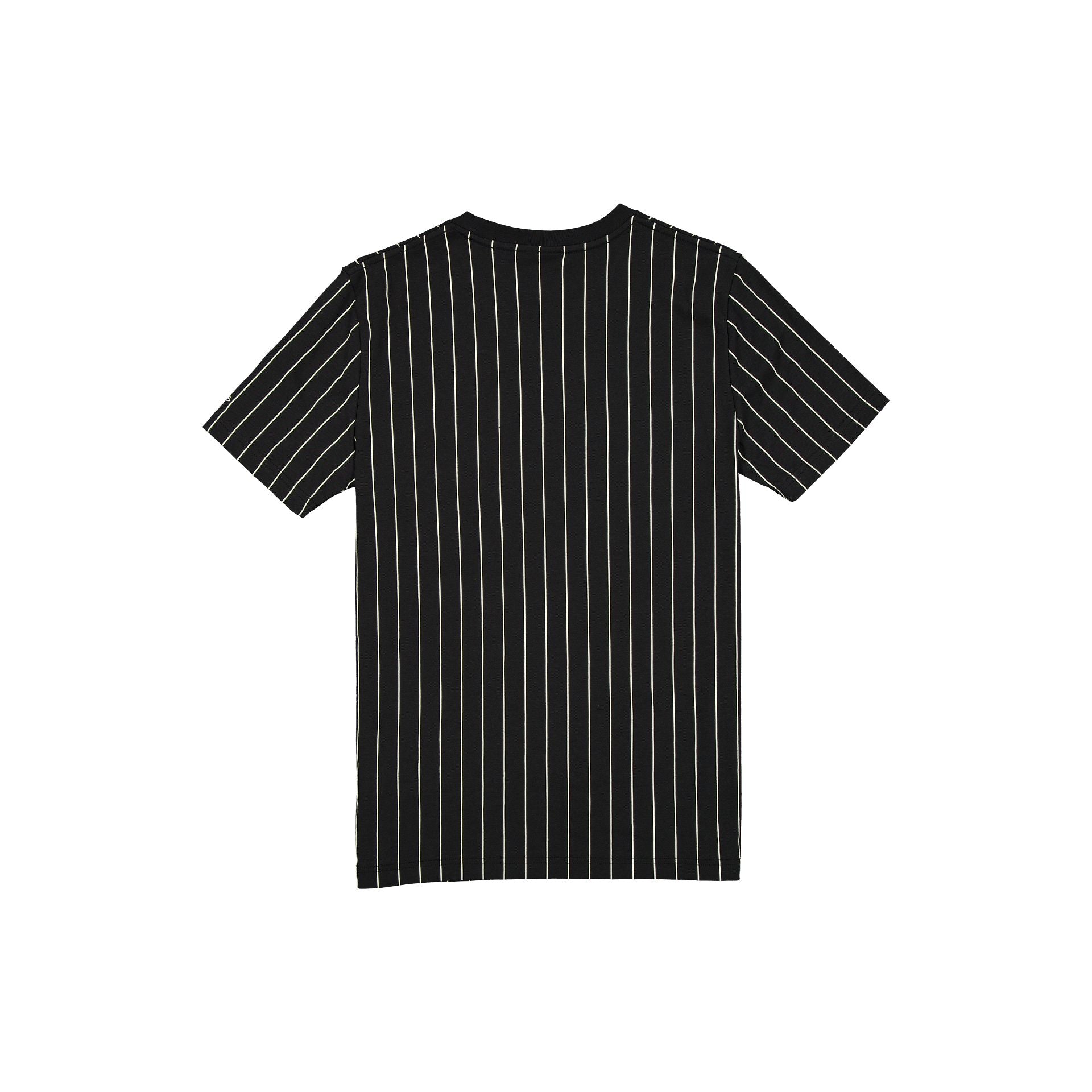 New Era Throwback Pinstripe Wordmark T-Shirt