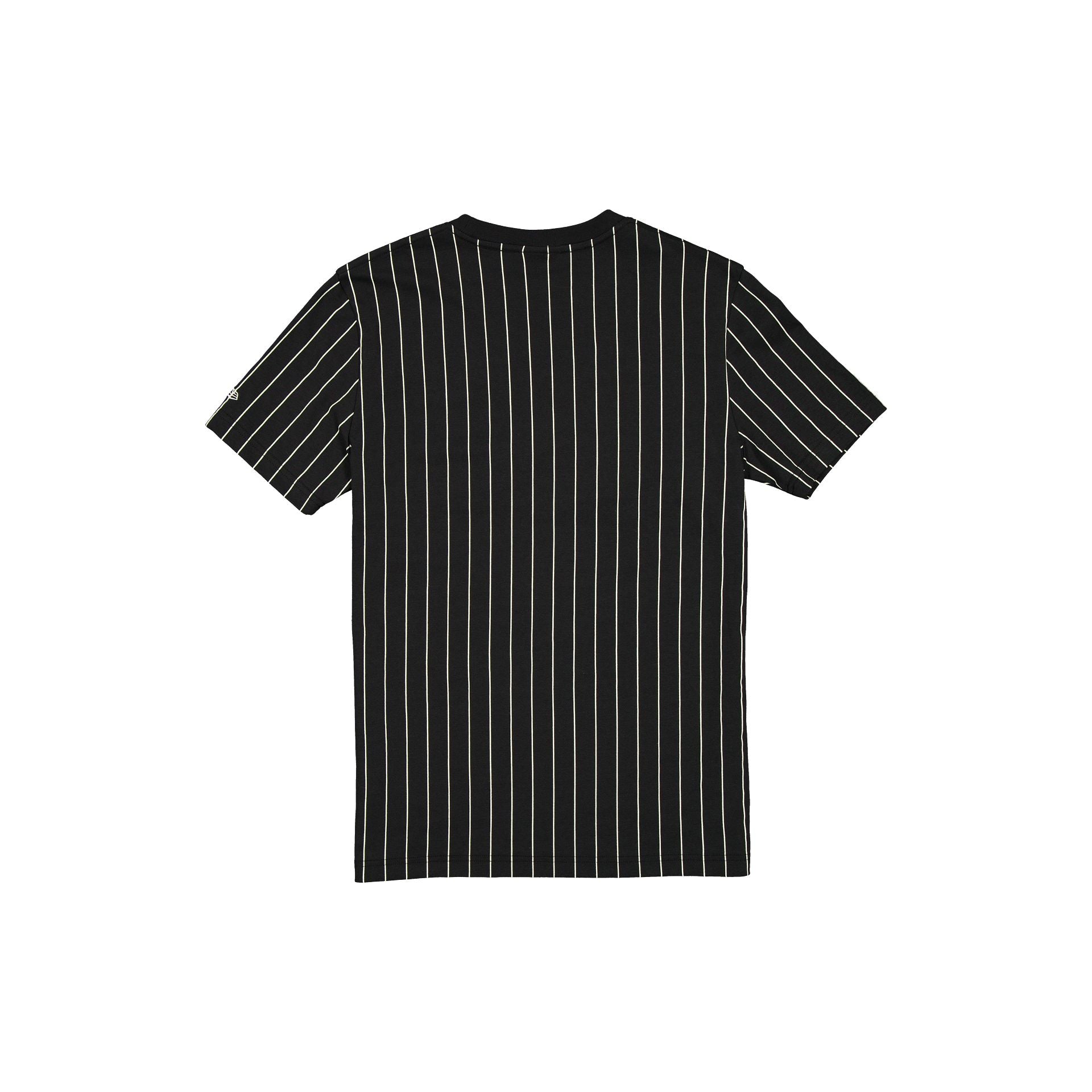 New Era Throwback Pinstripe Wordmark T-Shirt